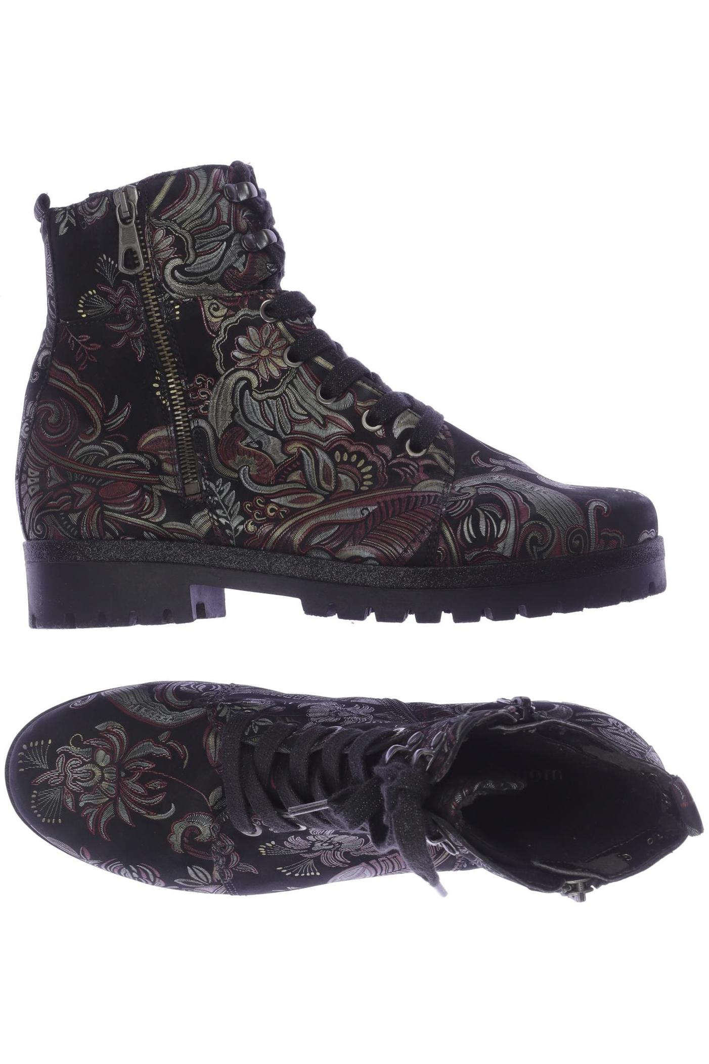 

waldläufer Damen Stiefelette, bordeaux, Gr. 6.5