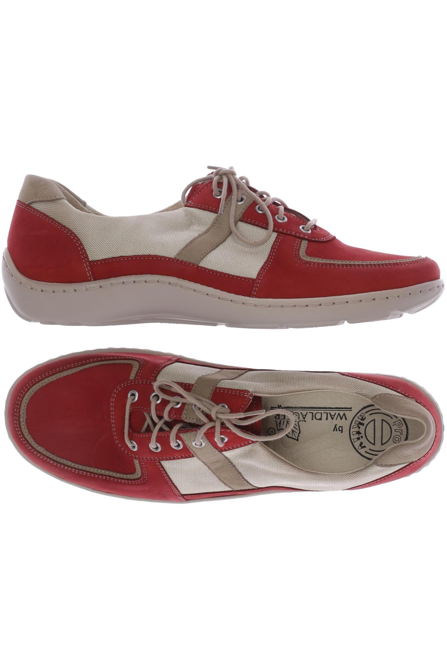 

waldläufer Damen Halbschuh, rot, Gr. 4.5