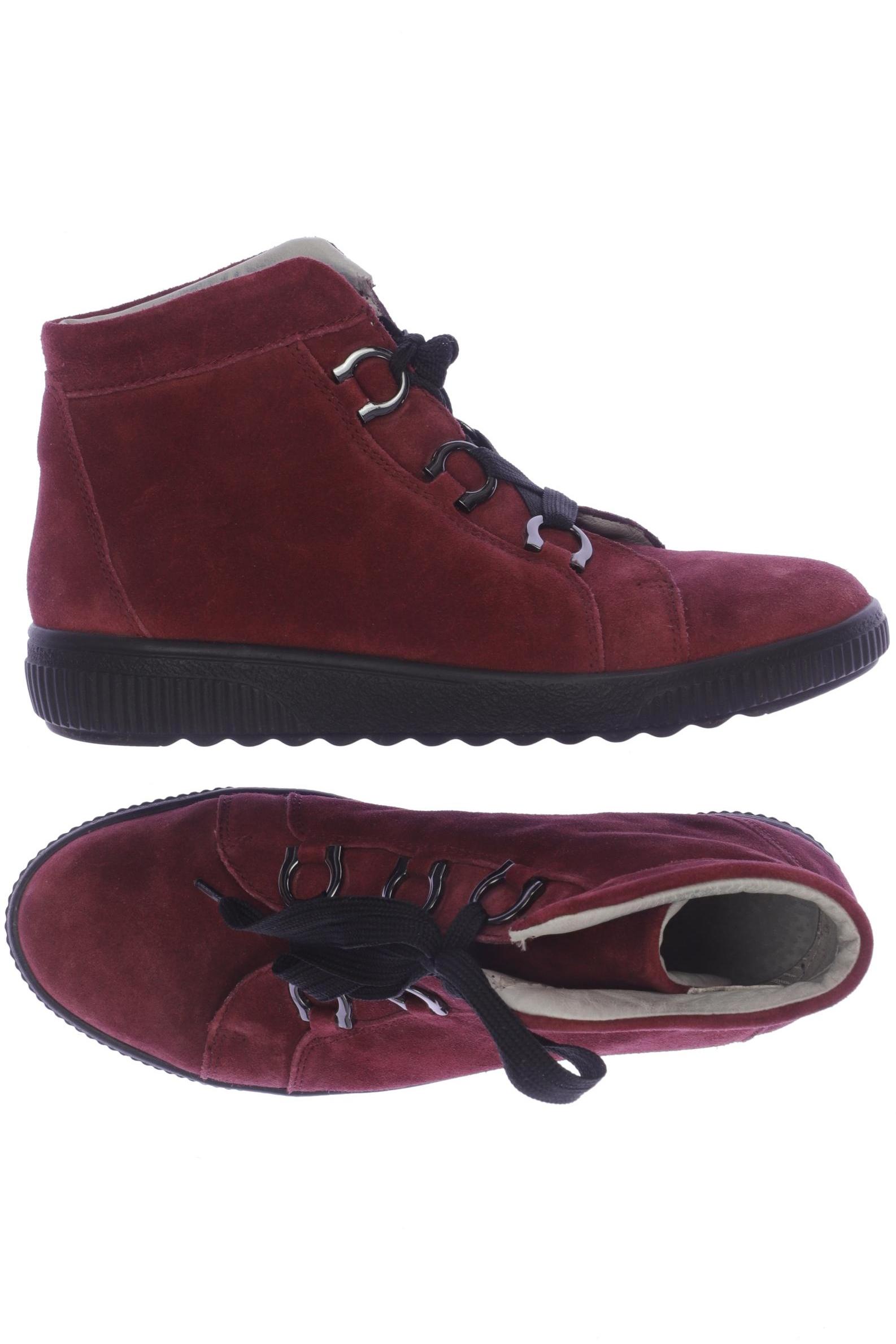Thumbnail - waldläufer Damen Stiefelette, bordeaux, Gr. 6.5