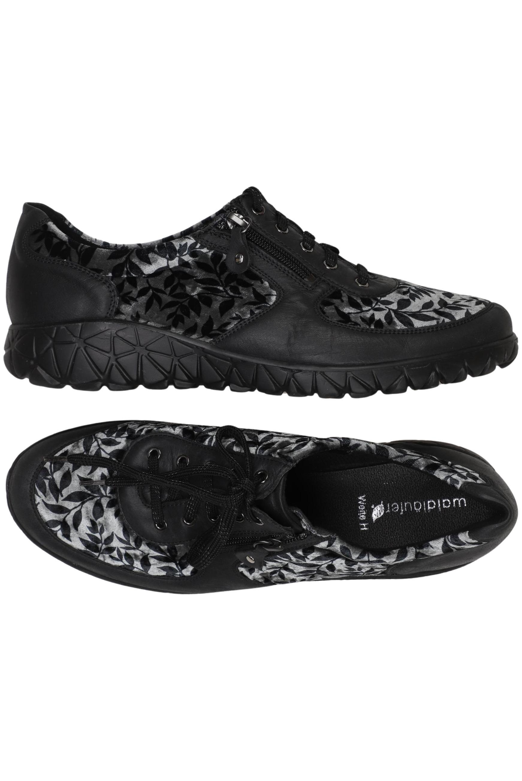 

waldläufer Damen Halbschuh, schwarz, Gr. 7.5