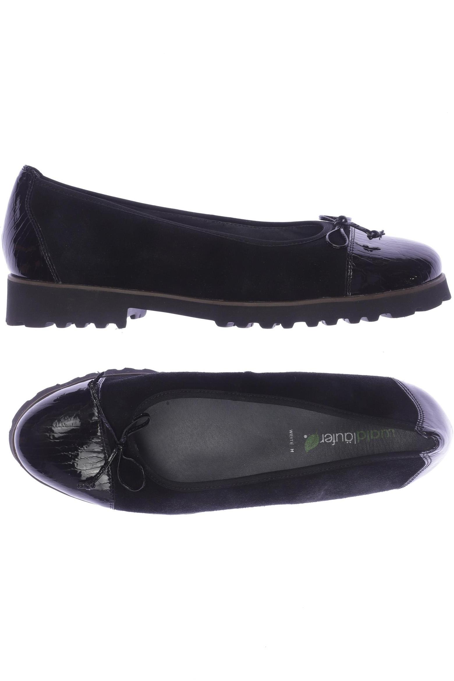 

waldläufer Damen Ballerinas, schwarz, Gr. 41