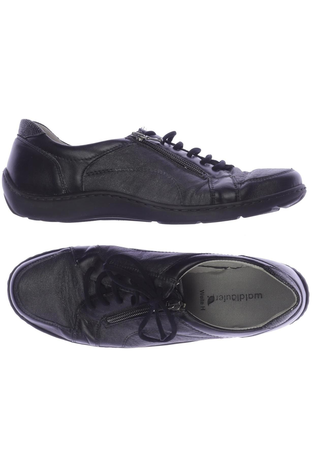 

waldläufer Damen Halbschuh, schwarz, Gr. 8.5