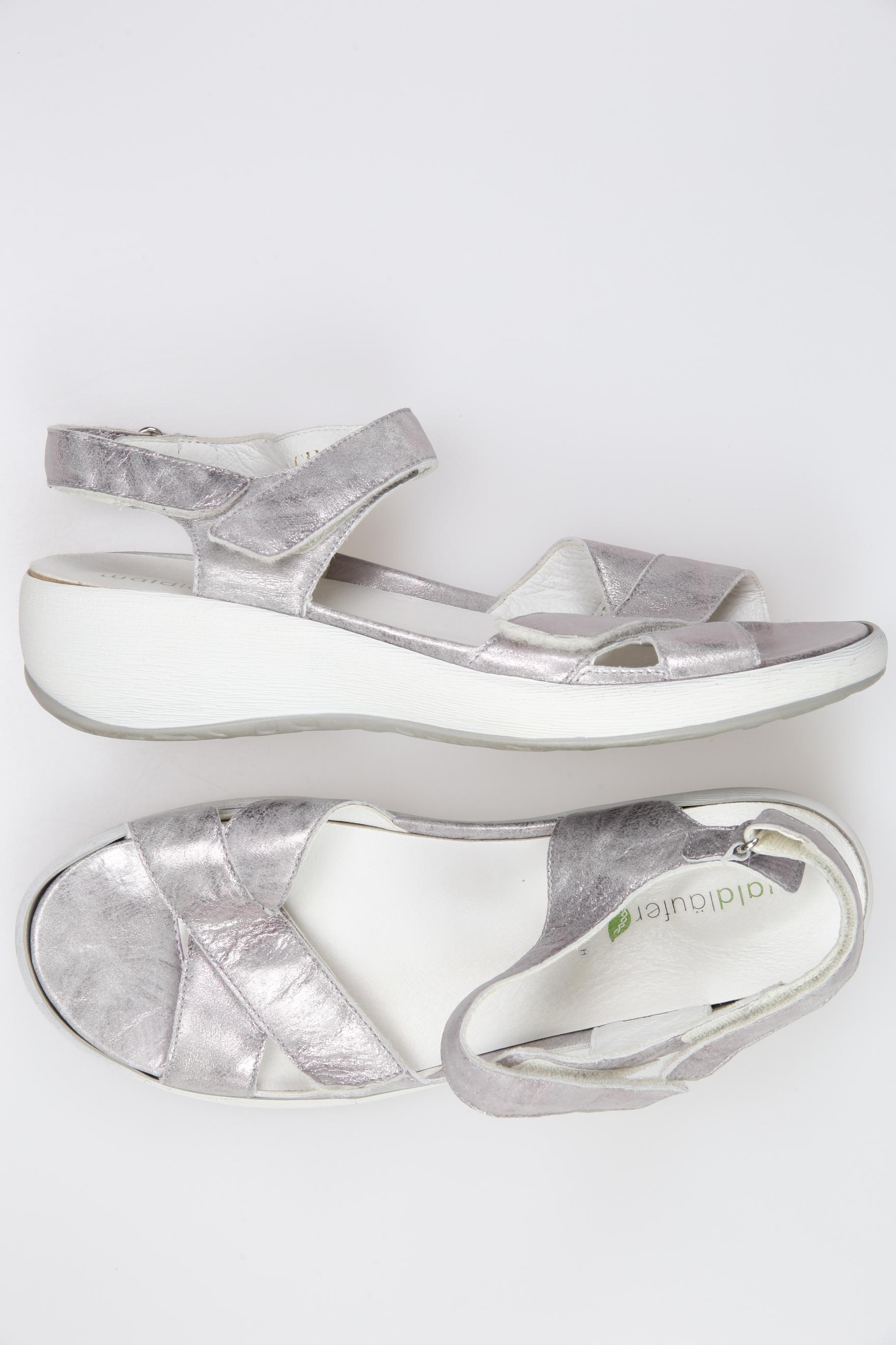 

waldläufer Damen Sandale, silber, Gr. 7