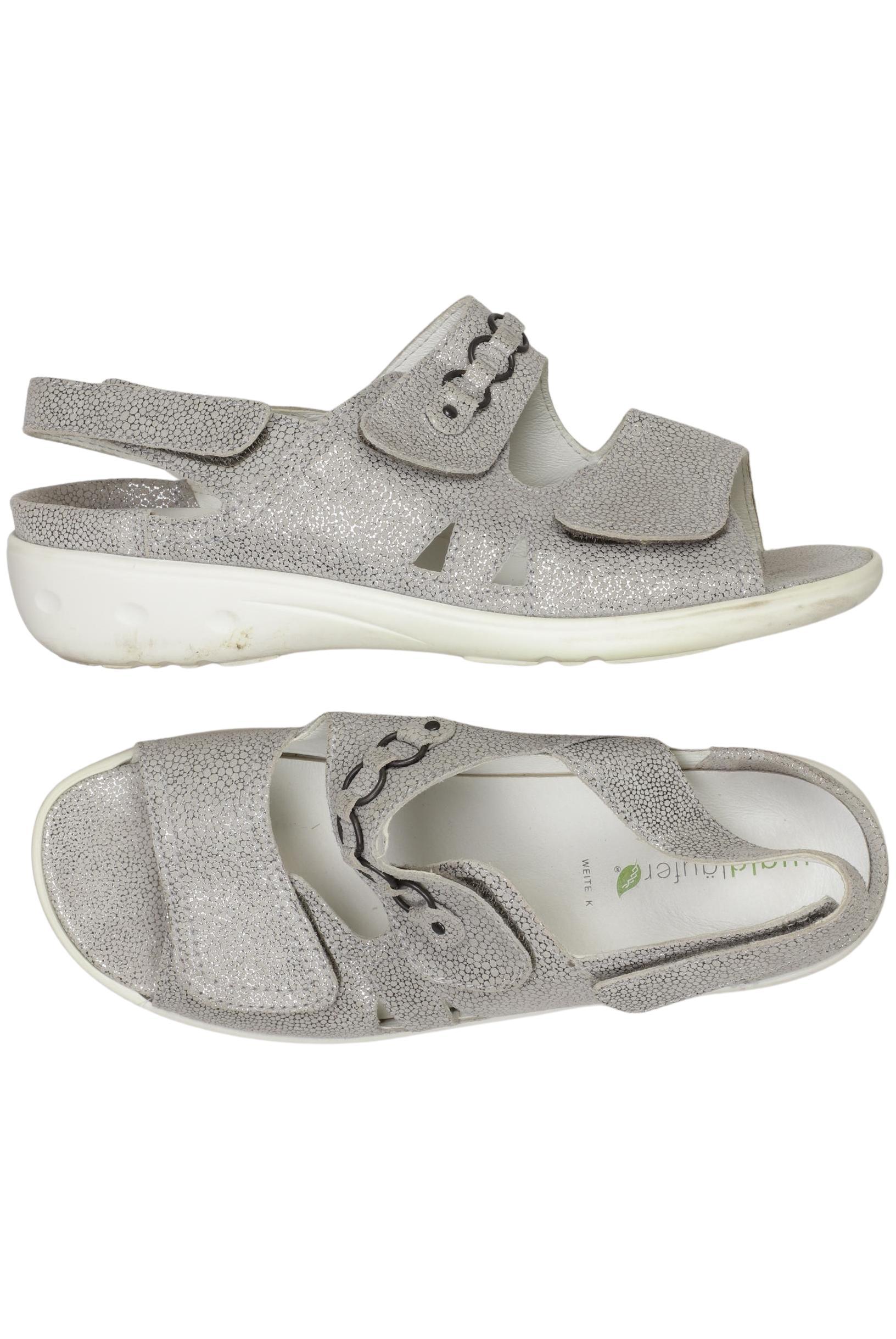 

waldläufer Damen Sandale, silber, Gr. 6.5