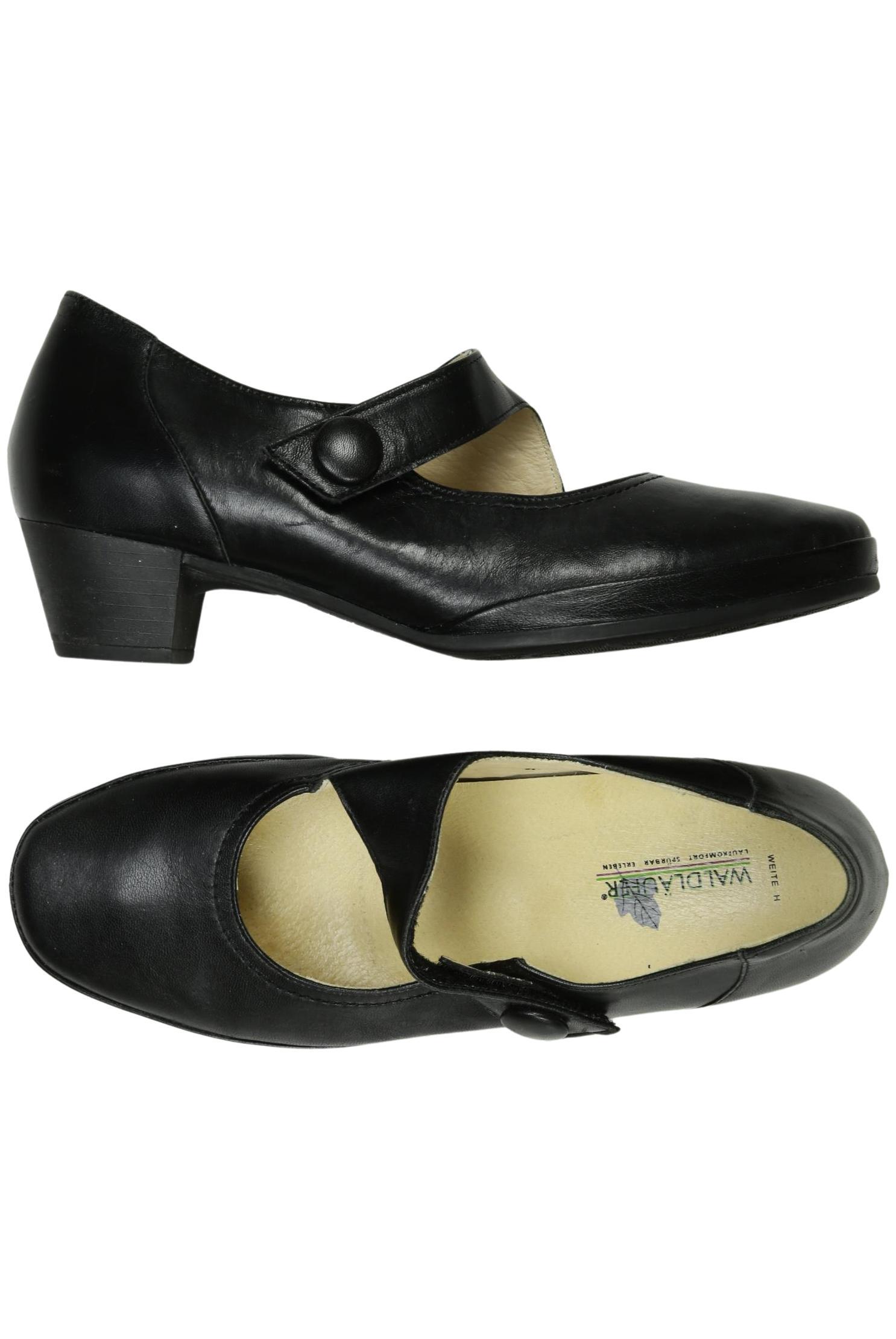 

waldläufer Damen Halbschuh, schwarz, Gr. 6.5