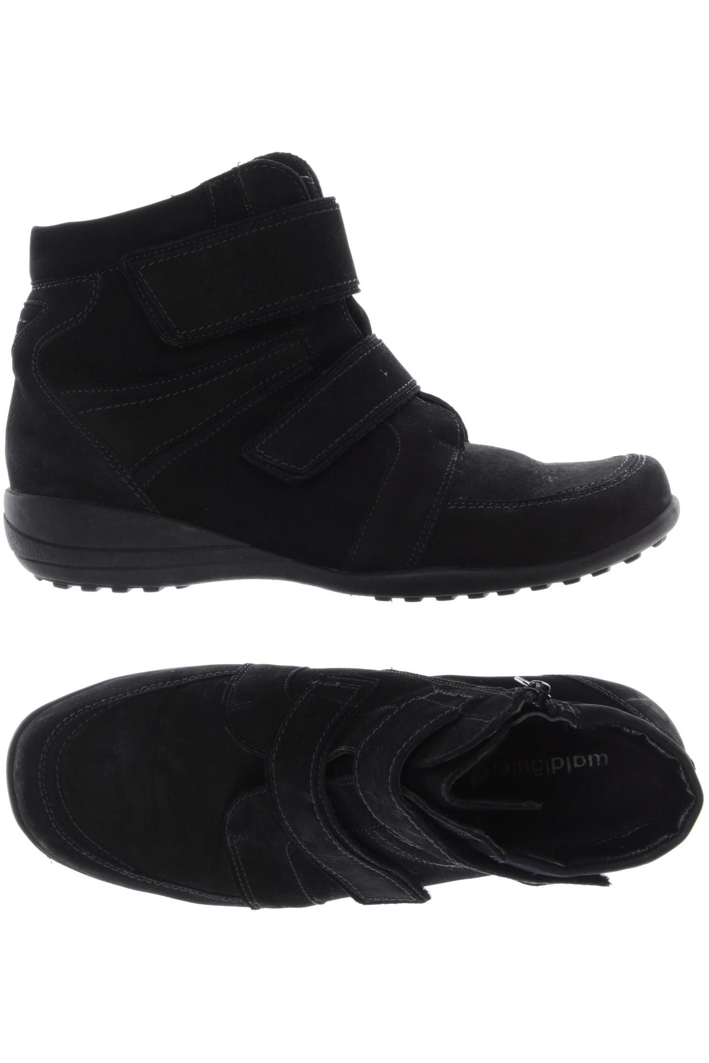 

waldläufer Damen Stiefelette, schwarz, Gr. 7
