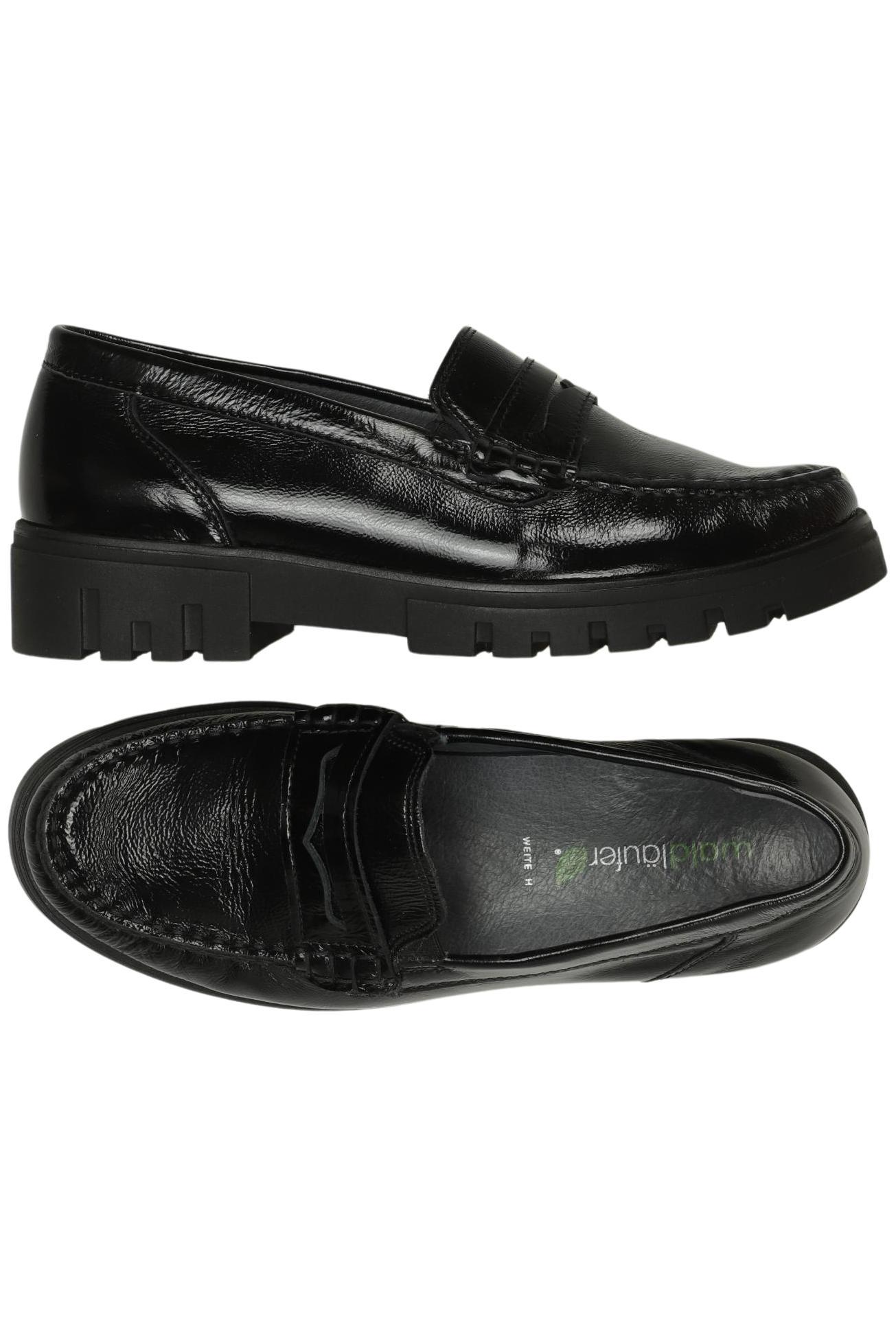 

waldläufer Damen Halbschuh, schwarz, Gr. 4.5