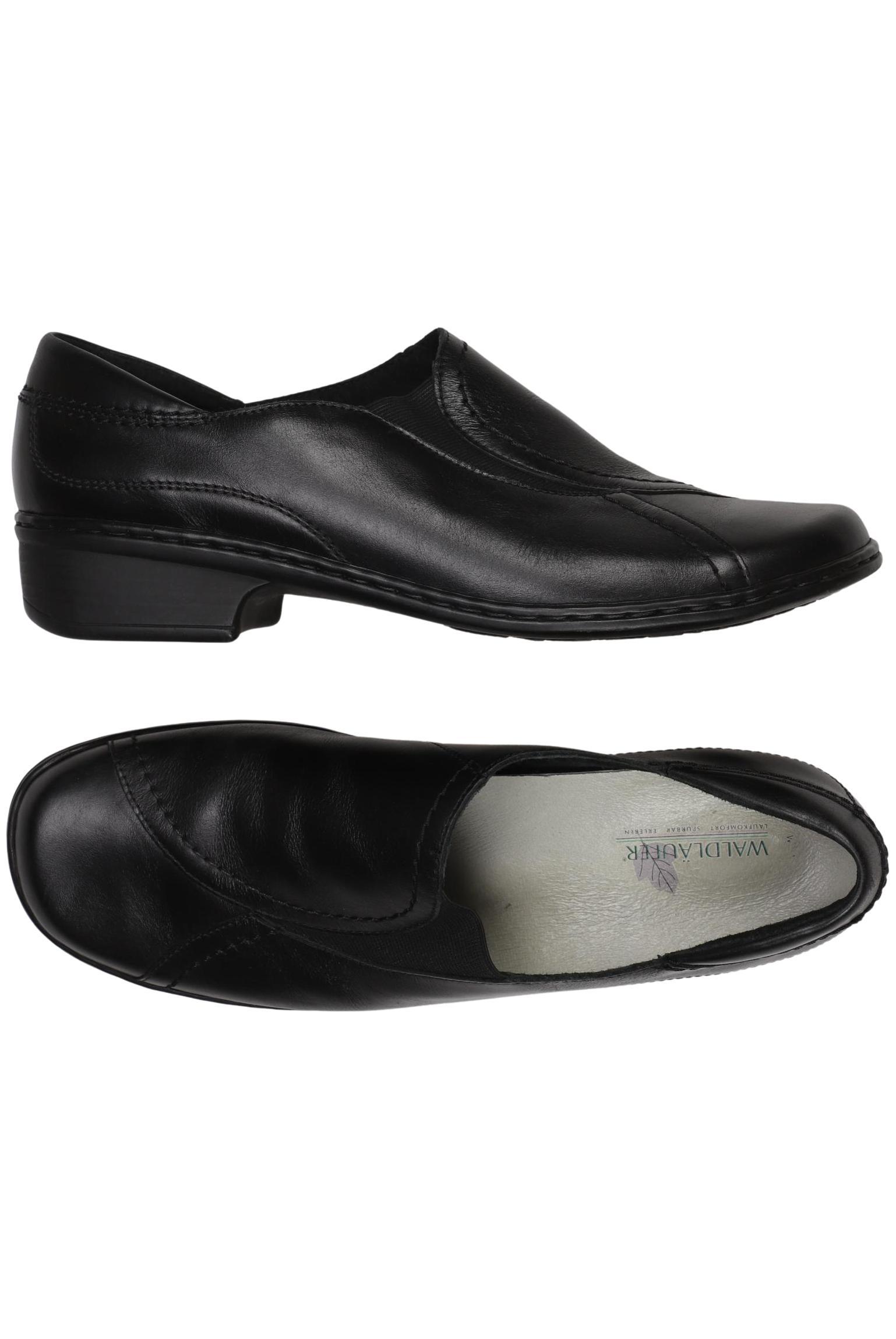 

waldläufer Damen Halbschuh, schwarz, Gr. 7.5