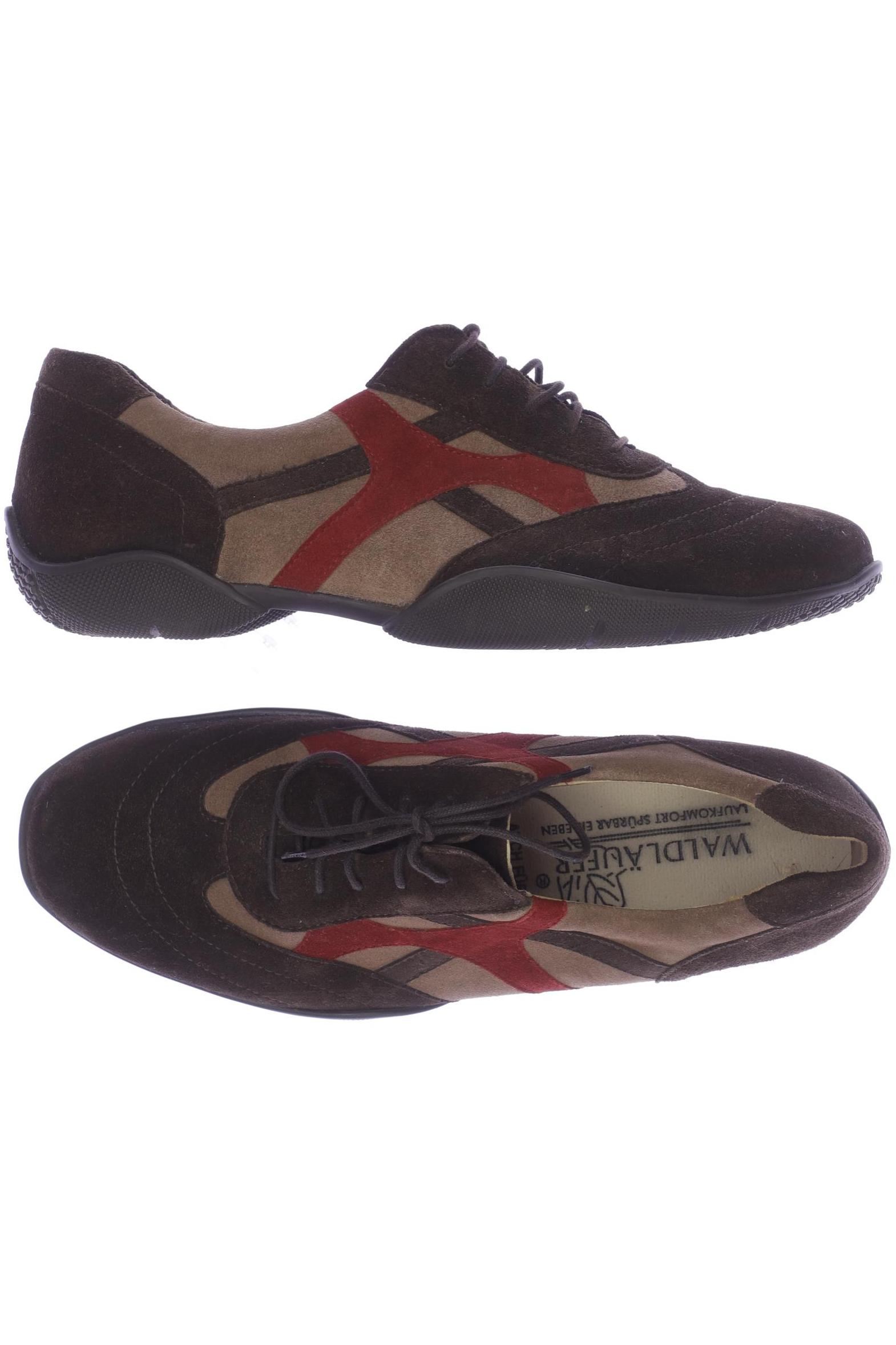 

waldläufer Damen Halbschuh, braun, Gr. 5