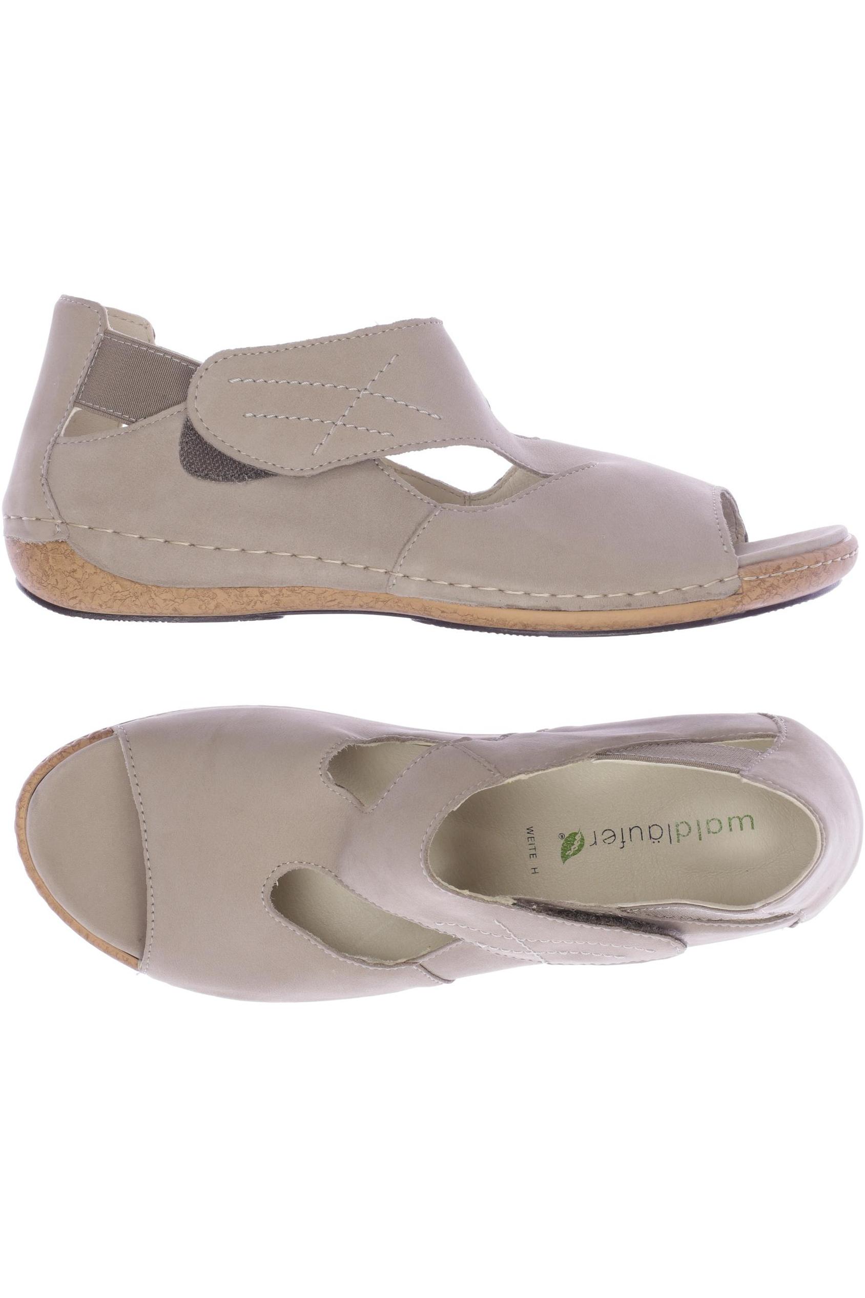 

waldläufer Damen Sandale, beige, Gr. 6