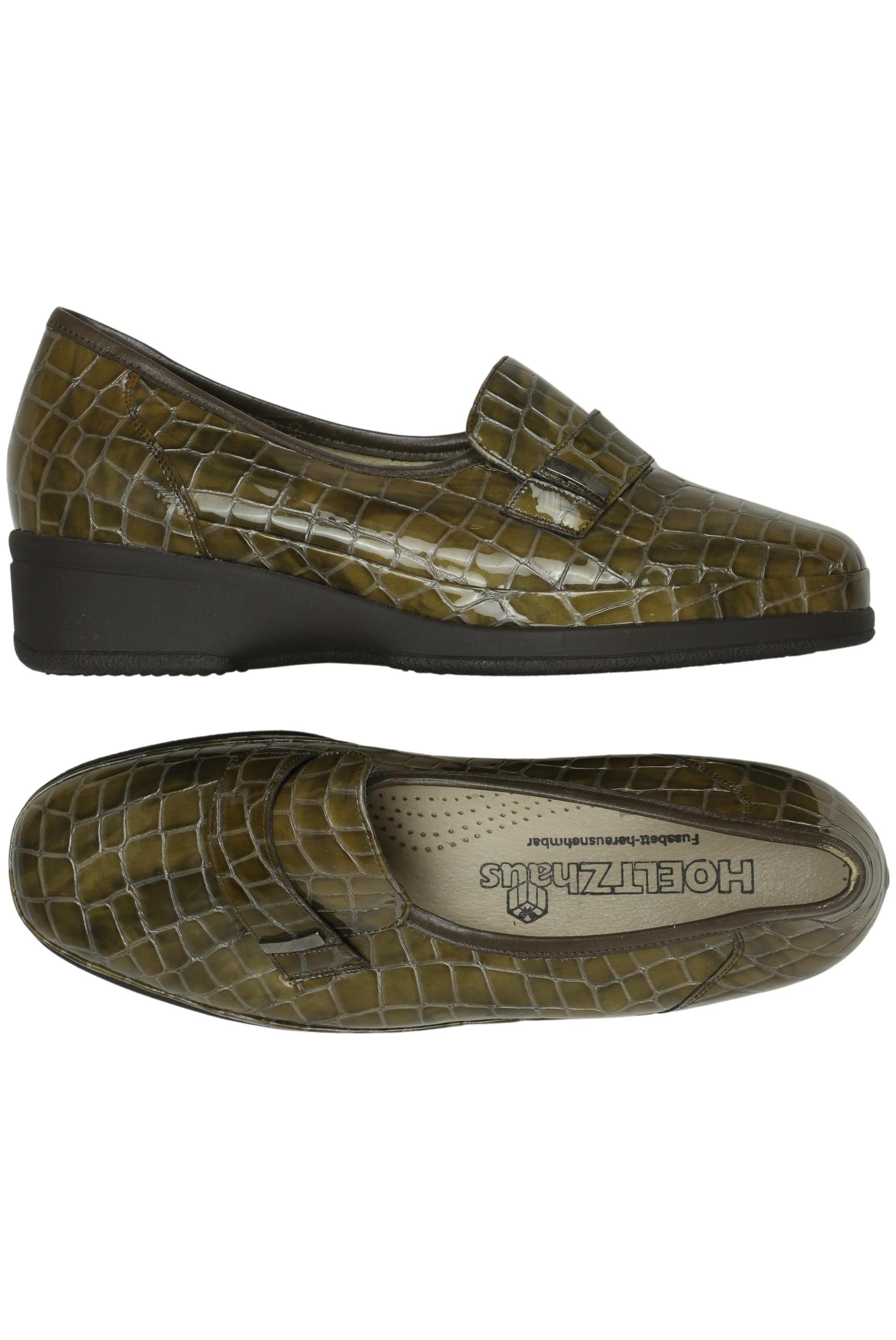 

waldläufer Damen Halbschuh, grün, Gr. 4.5