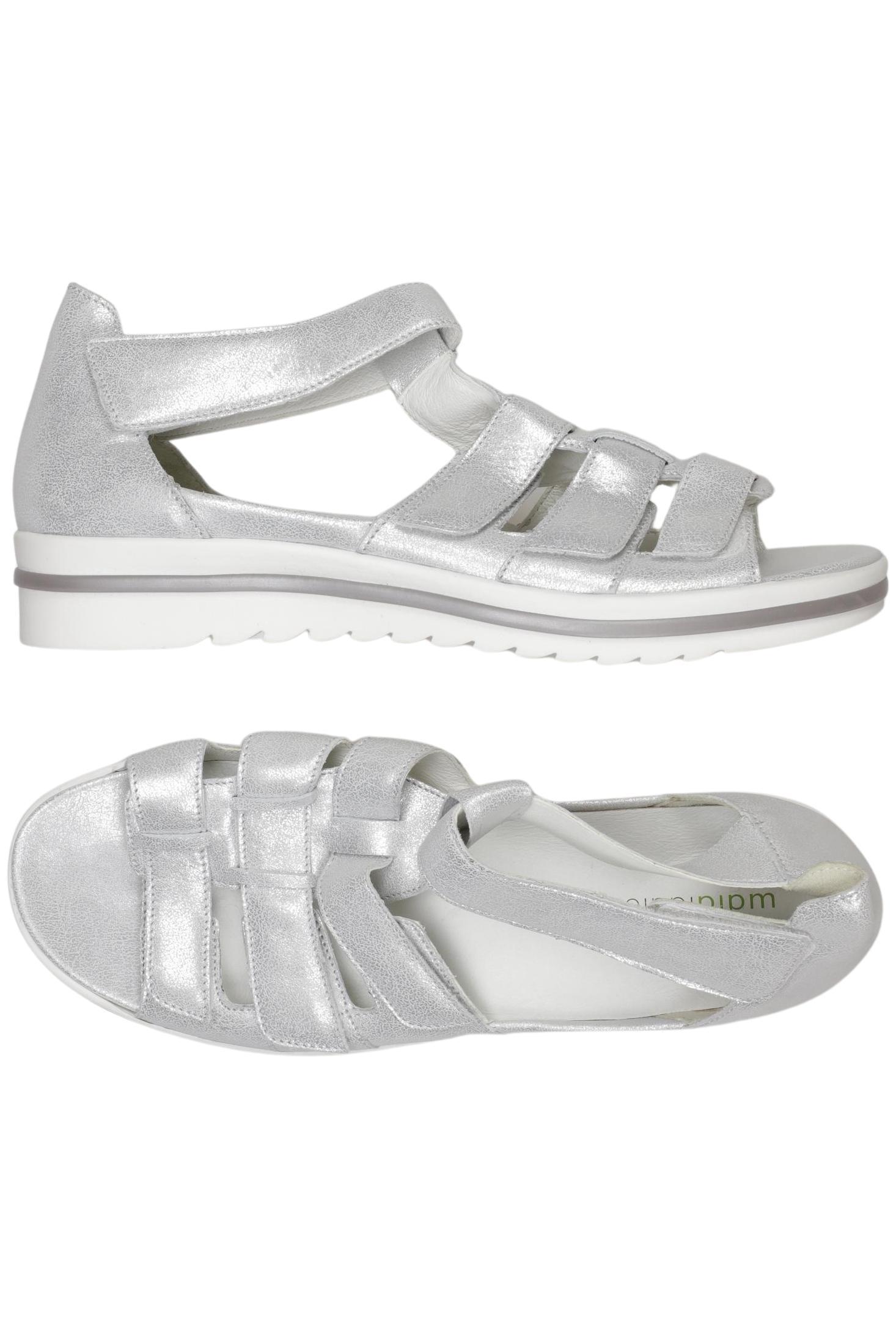 

waldläufer Damen Sandale, silber, Gr. 8