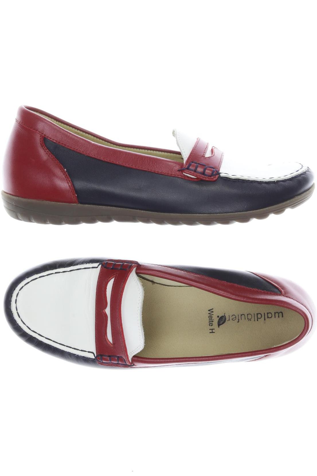 

waldläufer Damen Halbschuh, rot, Gr. 4.5