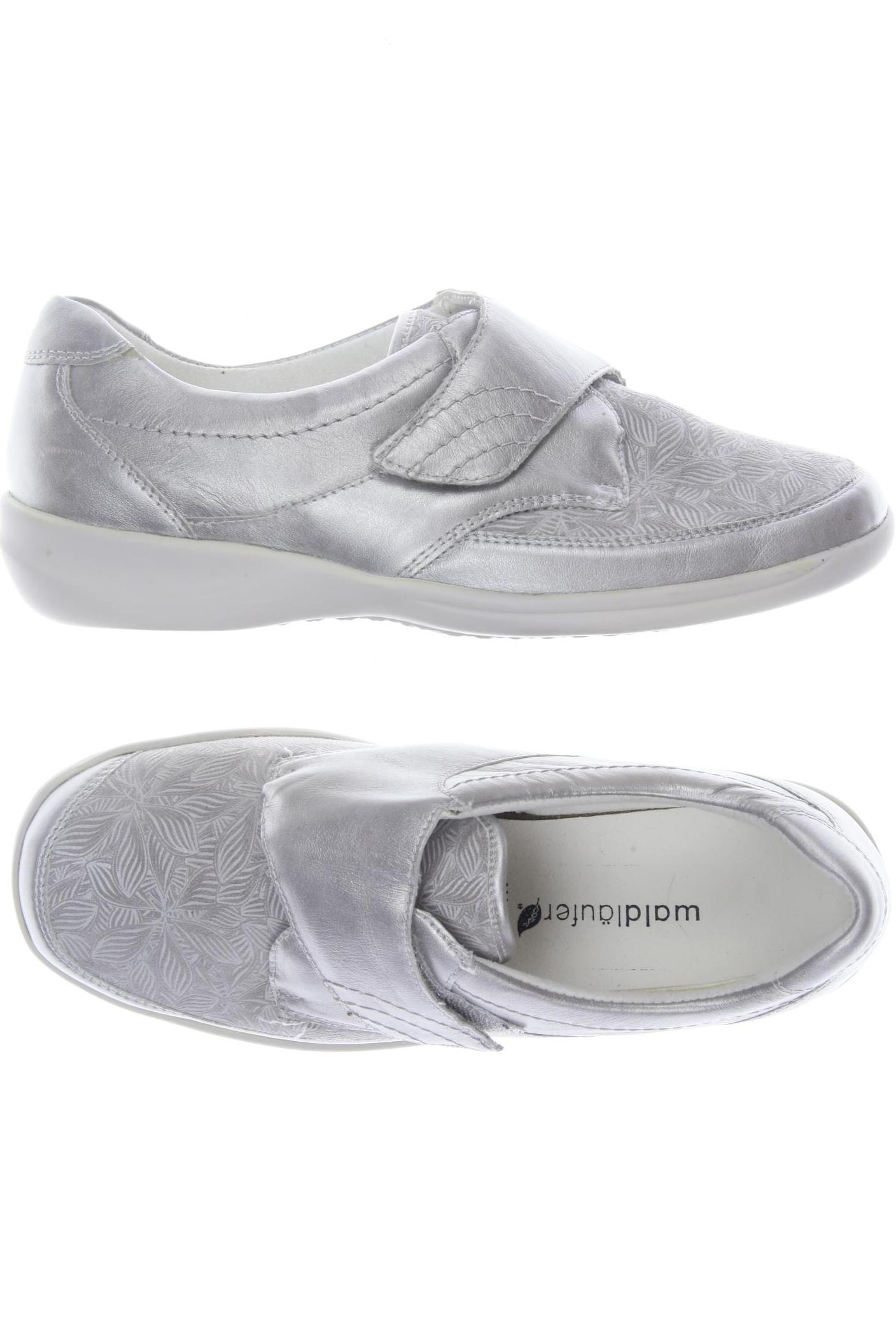 

waldläufer Damen Halbschuh, silber, Gr. 4