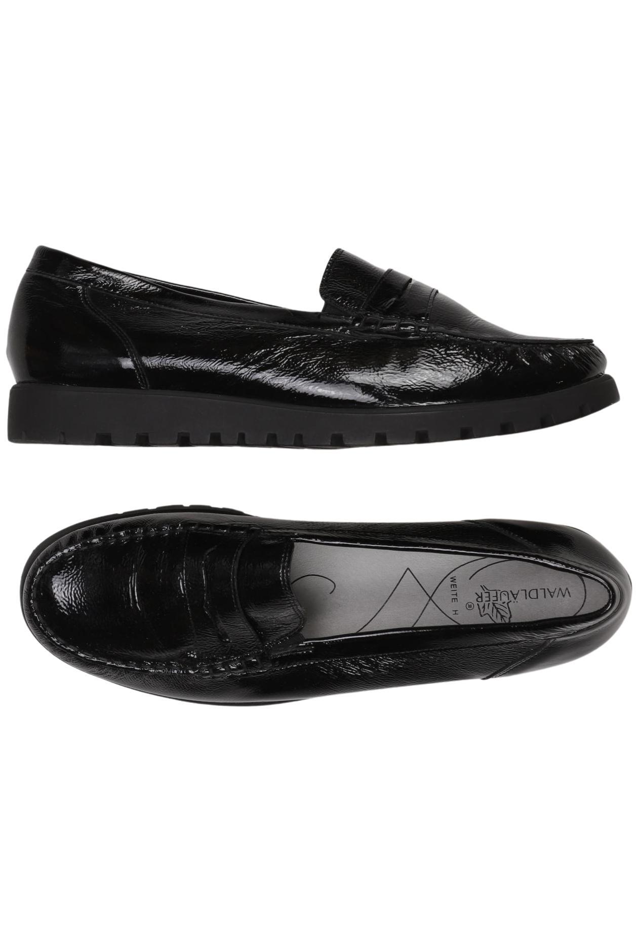 

waldläufer Damen Halbschuh, schwarz, Gr. 8.5