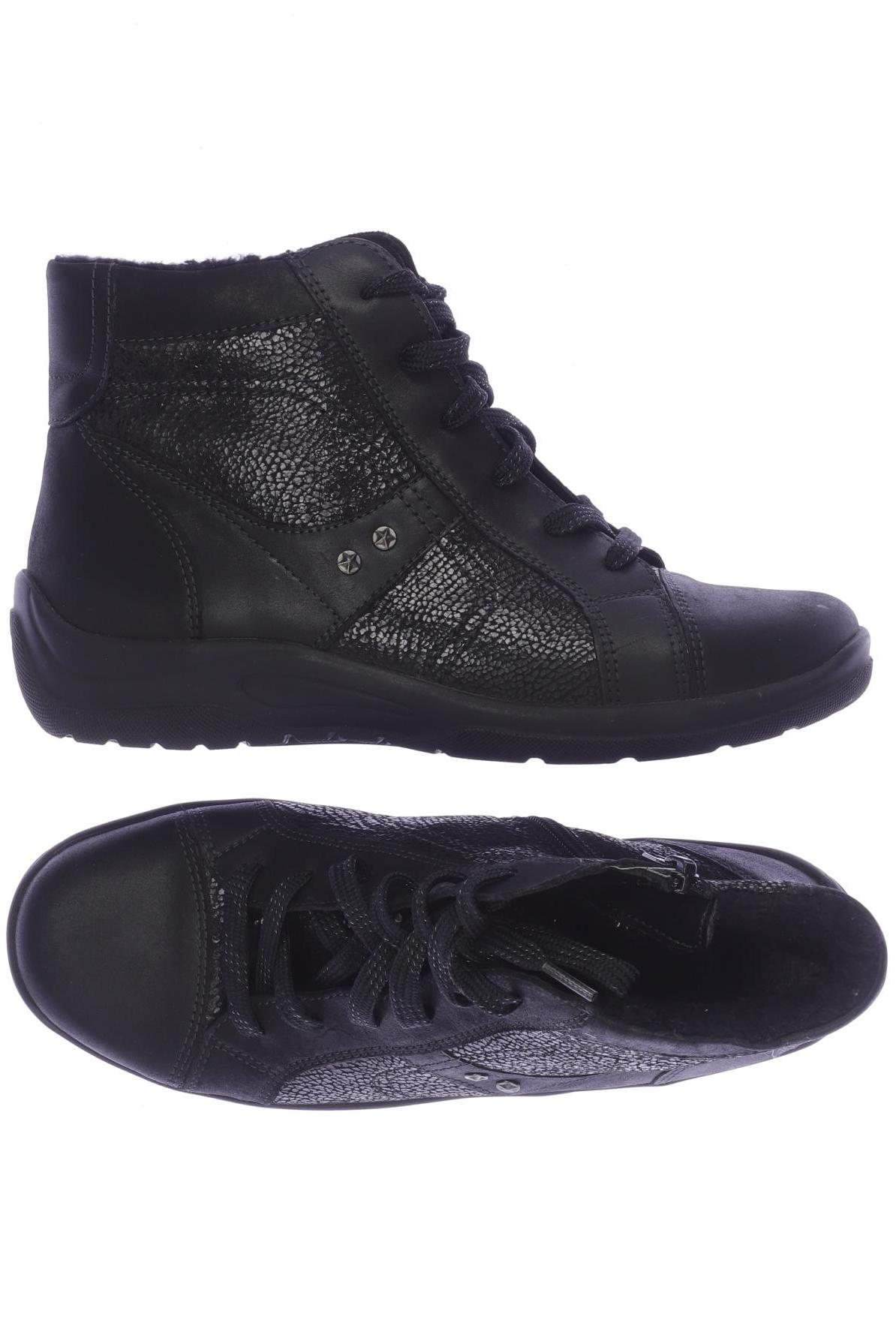 

waldläufer Damen Stiefelette, schwarz, Gr. 3.5