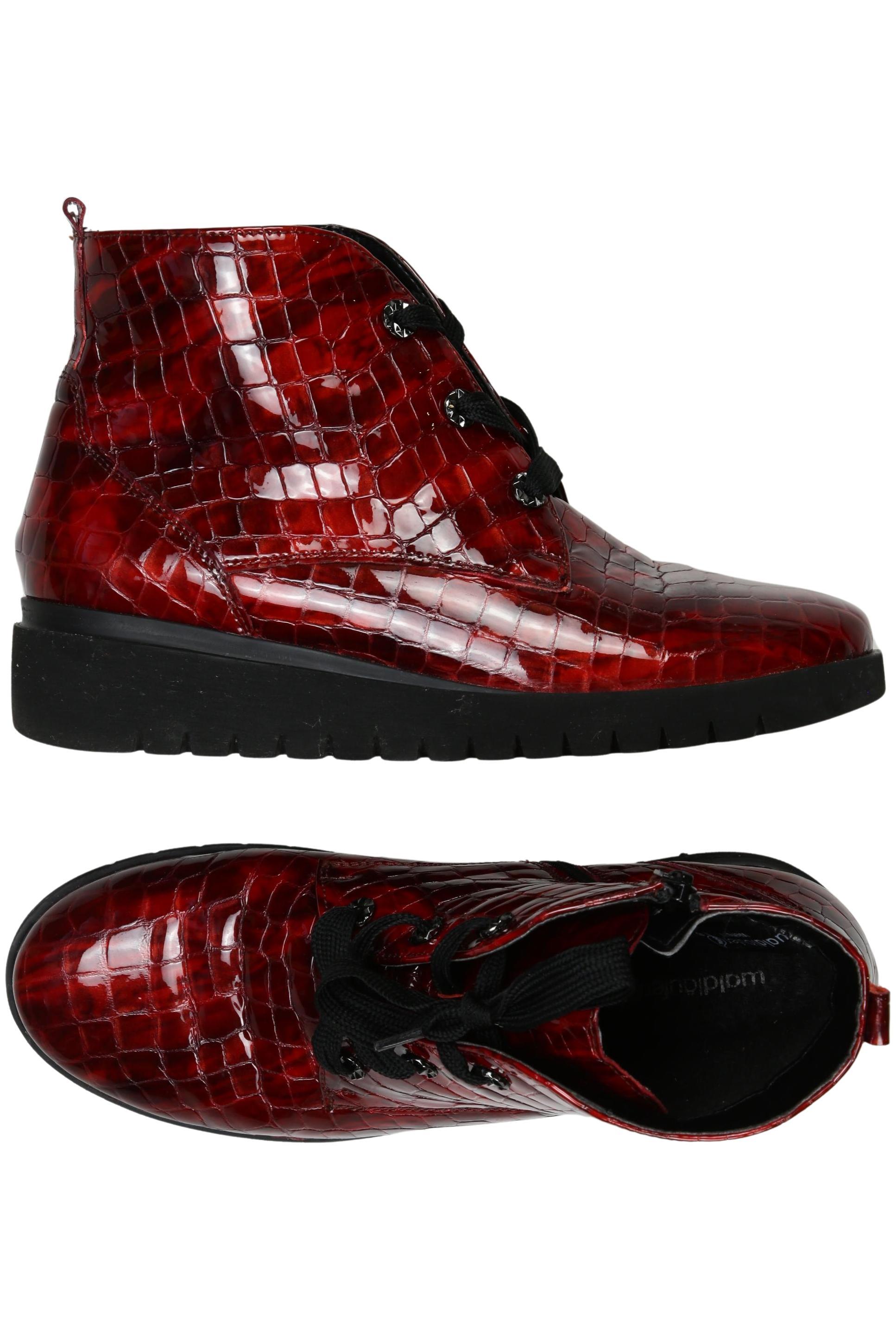 

waldläufer Damen Stiefelette, rot, Gr. 6.5