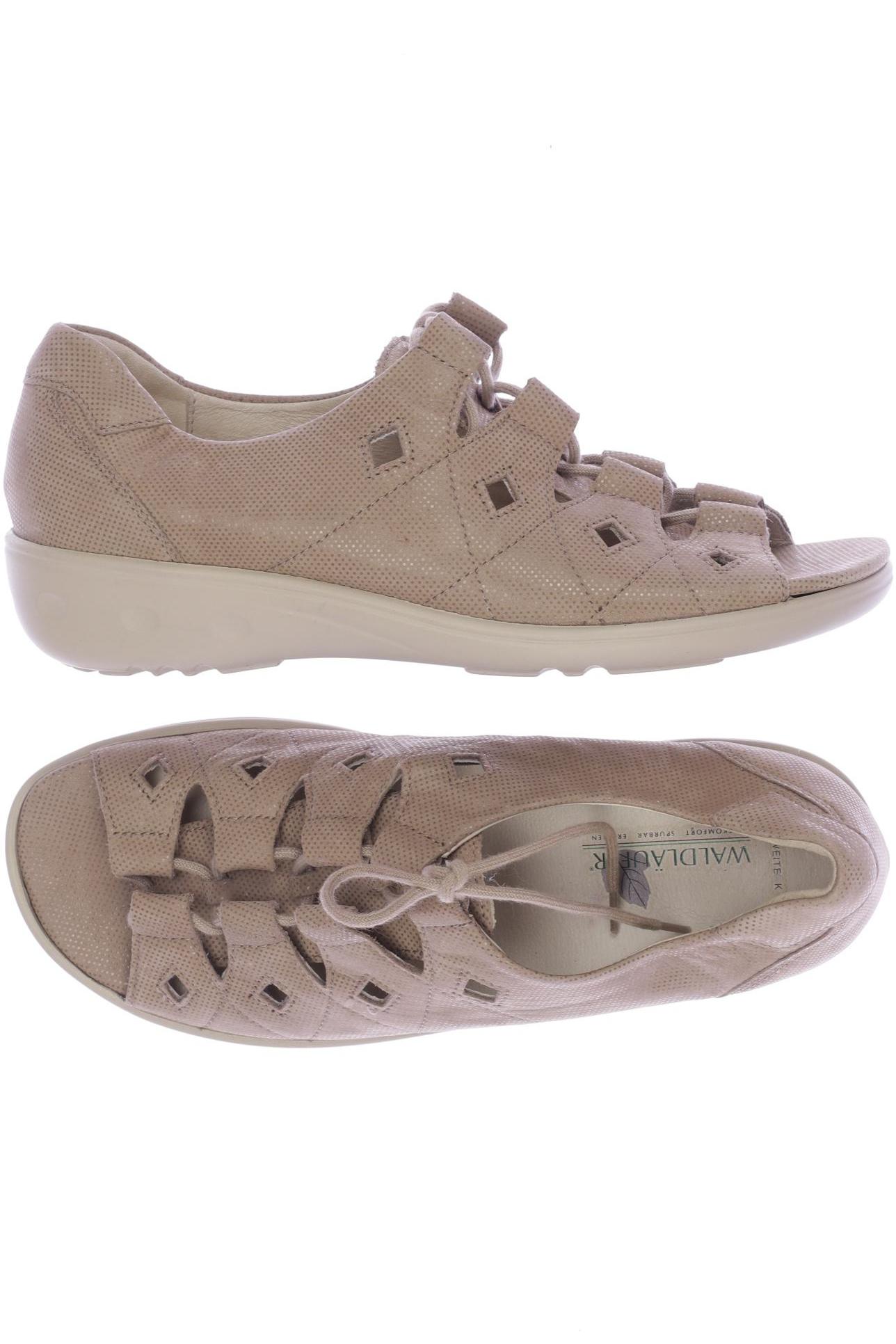 

waldläufer Damen Sandale, beige, Gr. 4