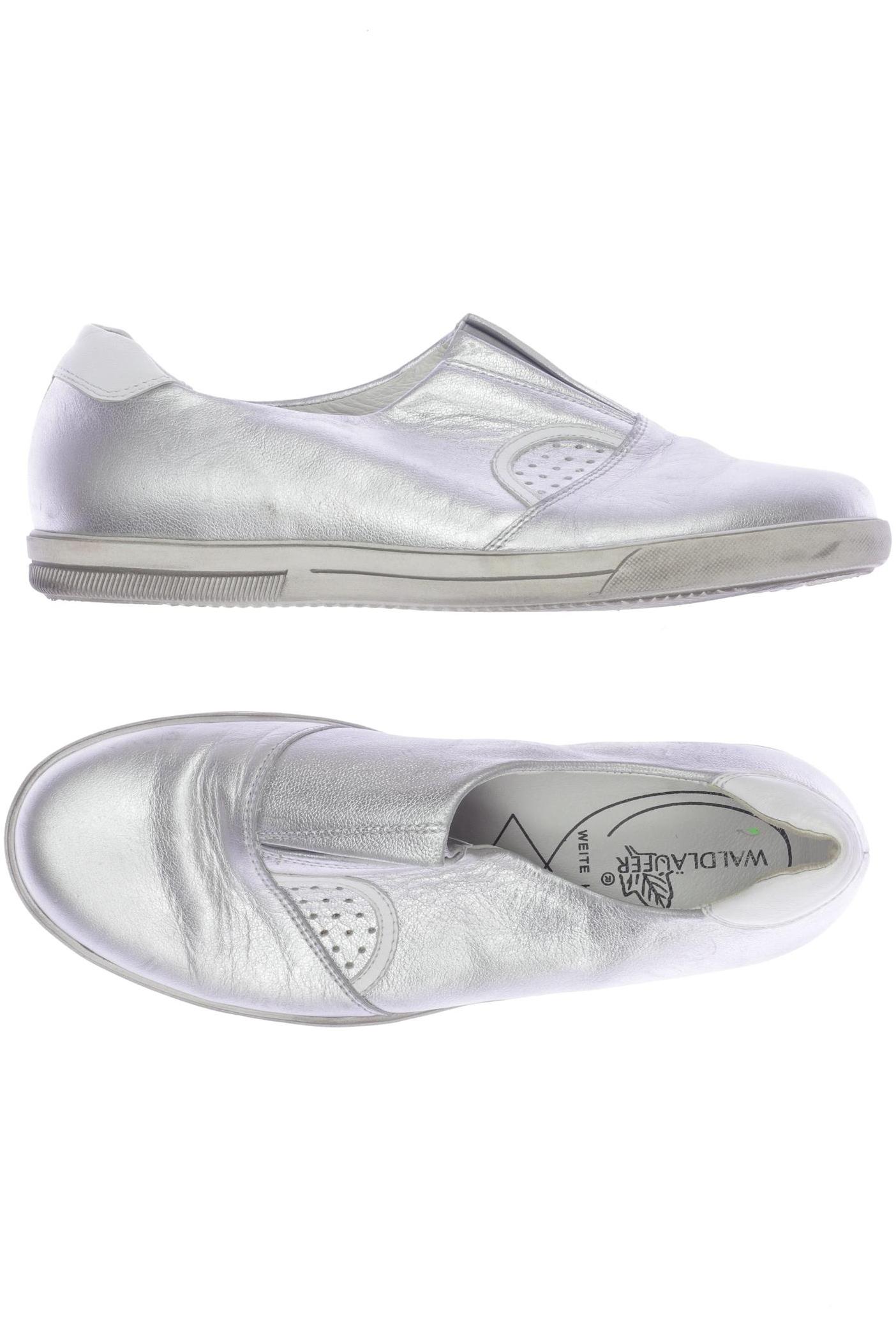 

waldläufer Damen Halbschuh, silber, Gr. 4.5