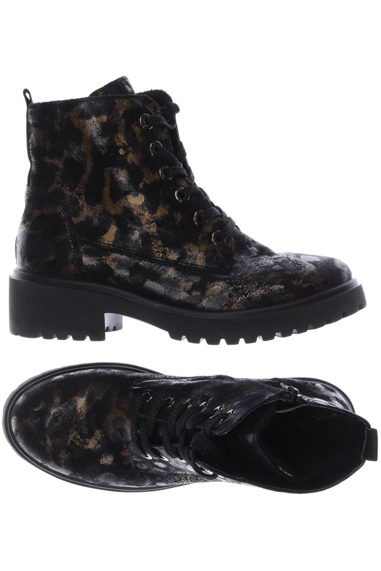 

waldläufer Damen Stiefelette, schwarz, Gr. 5.5