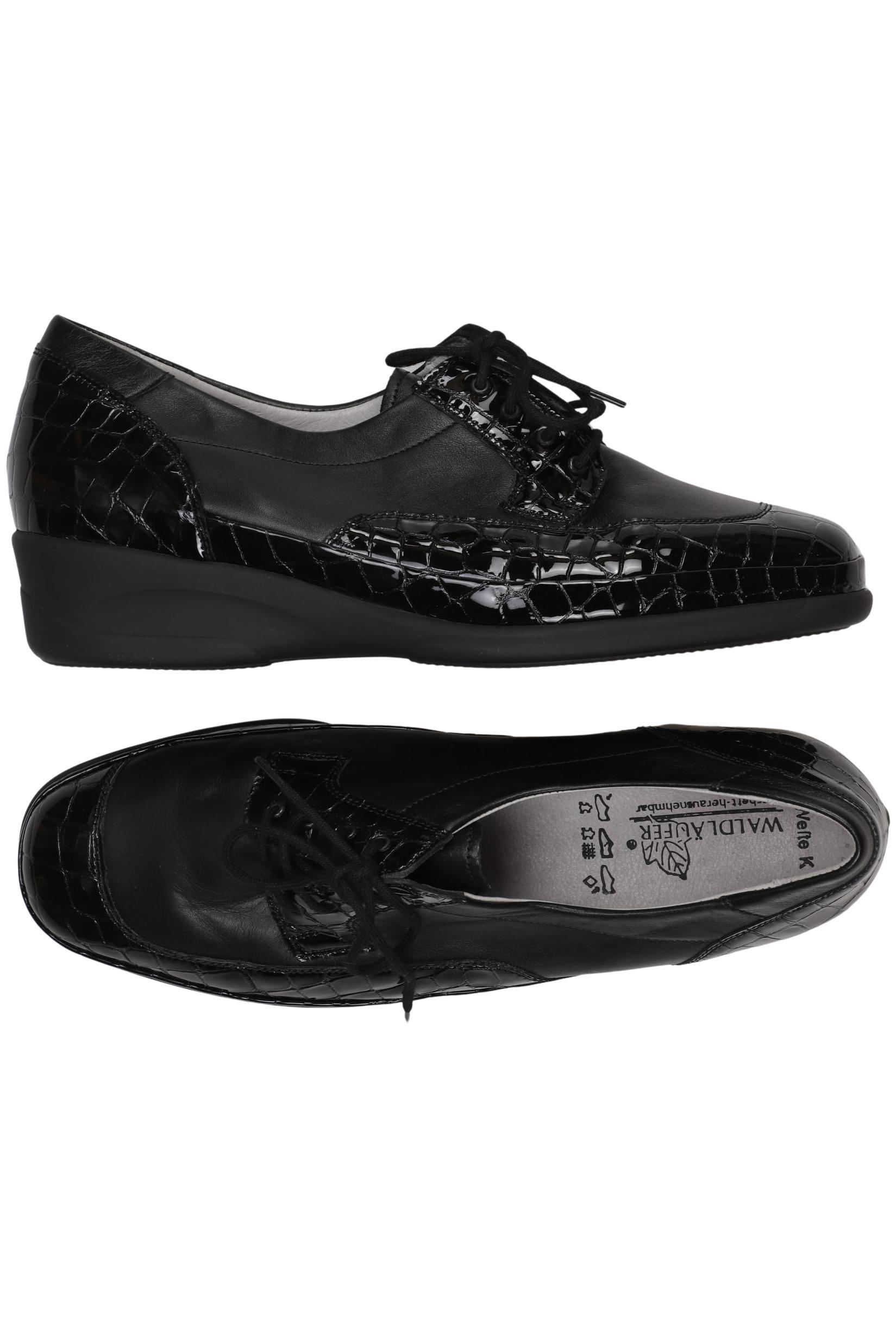 

waldläufer Damen Halbschuh, schwarz, Gr. 7.5