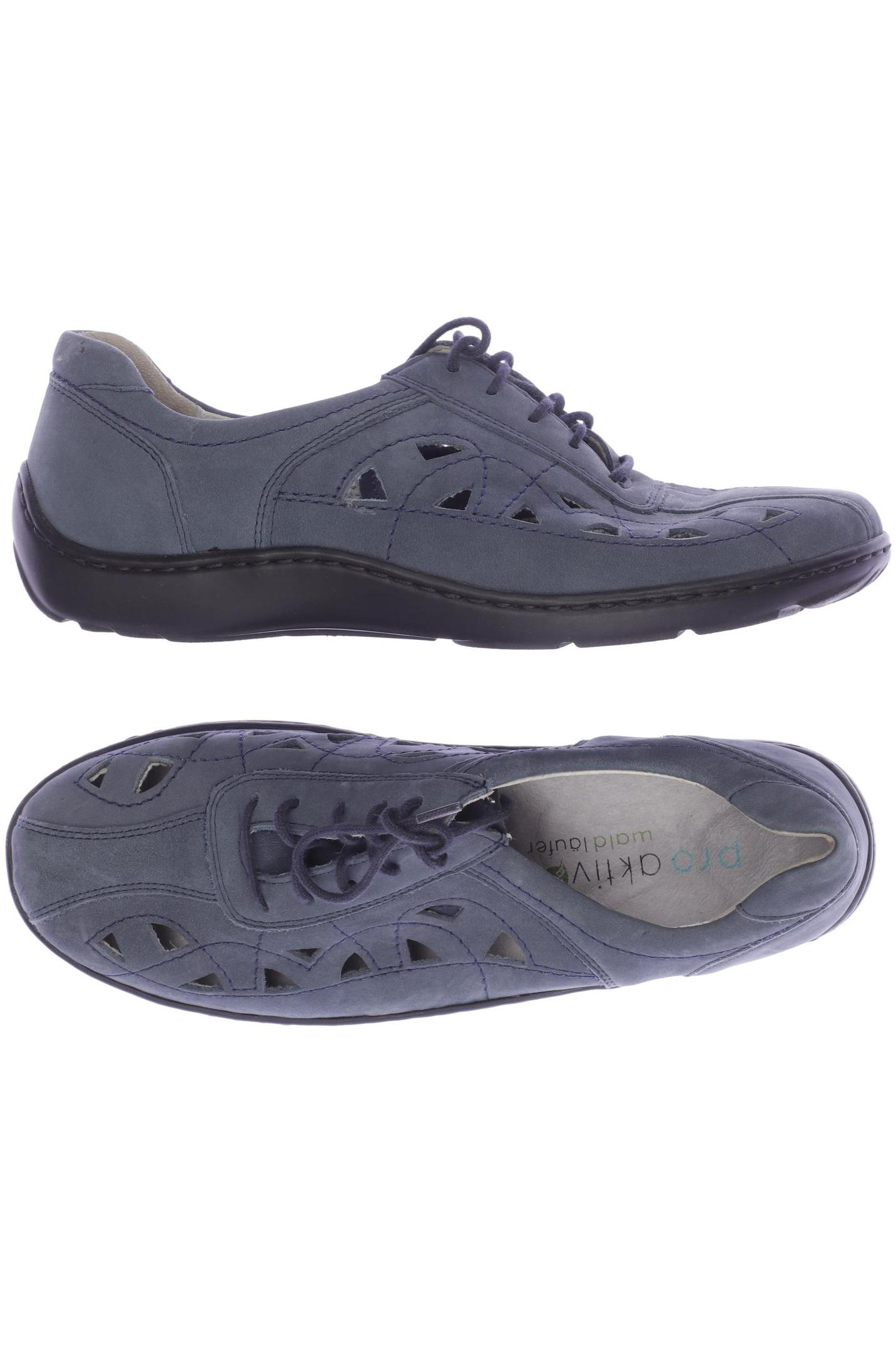 

waldläufer Damen Halbschuh, blau, Gr. 3.5