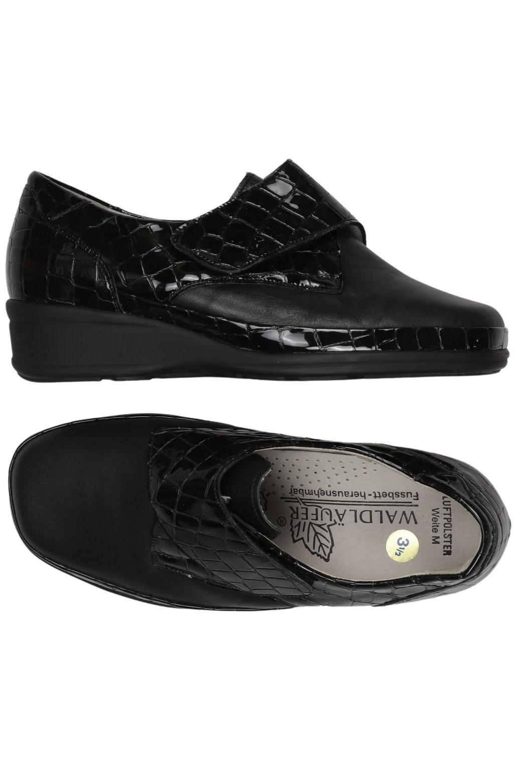 

waldläufer Damen Halbschuh, schwarz, Gr. 3.5