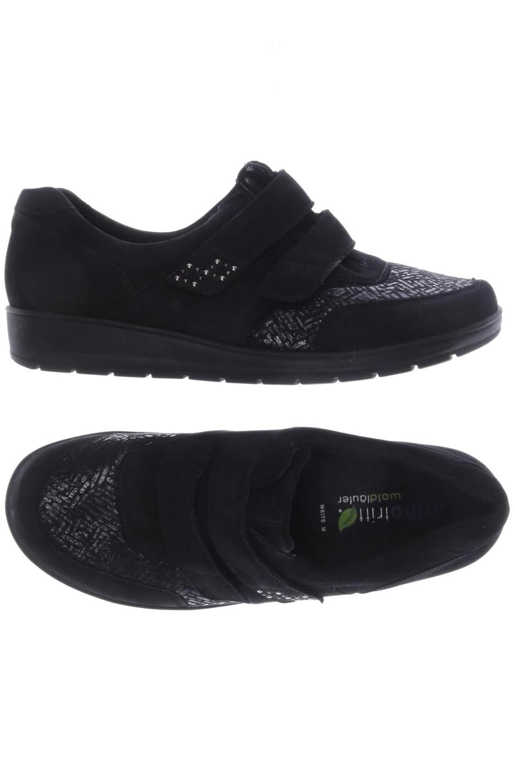 

waldläufer Damen Halbschuh, schwarz, Gr. 6.5