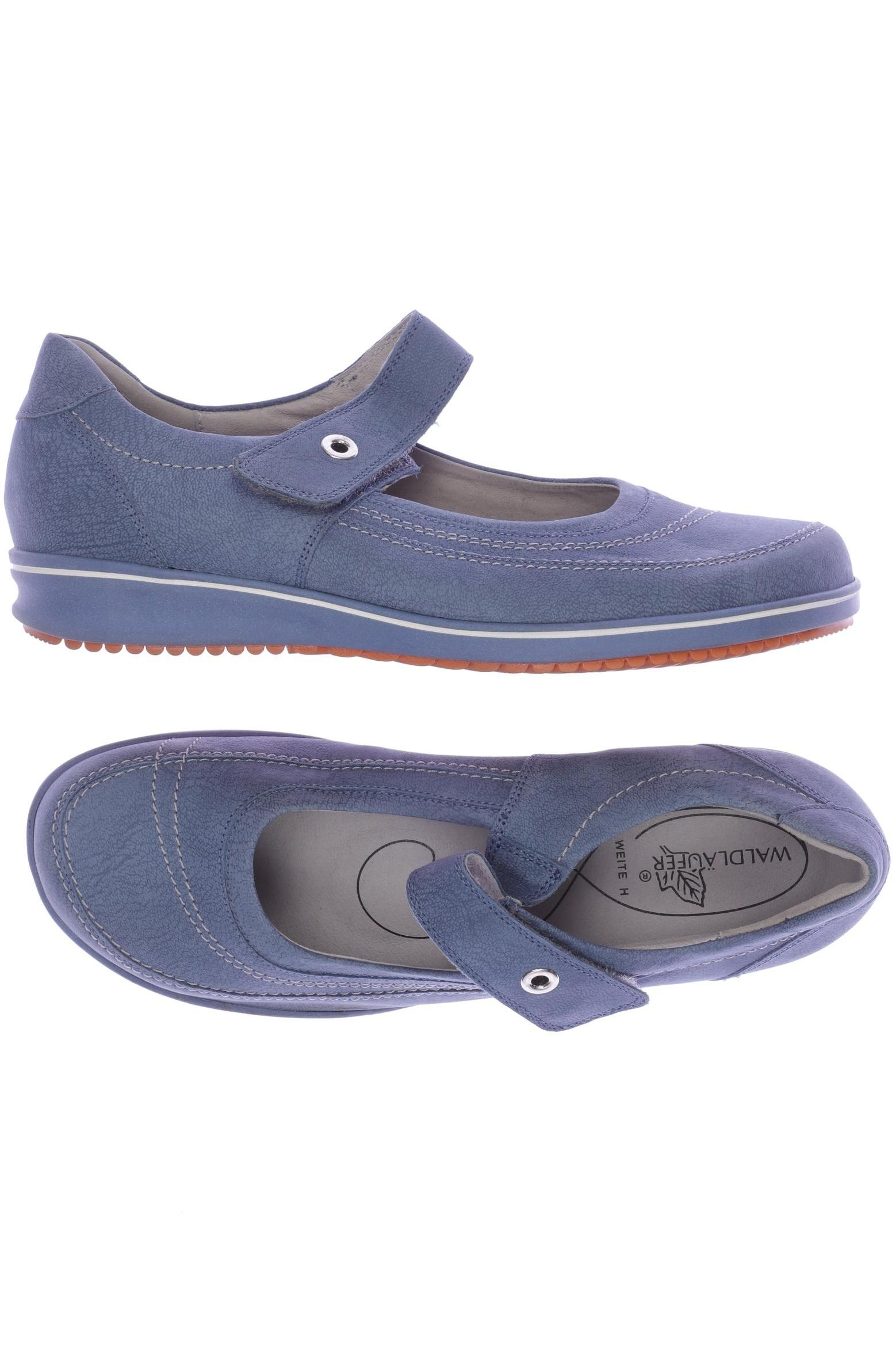 

waldläufer Damen Halbschuh, blau, Gr. 6.5