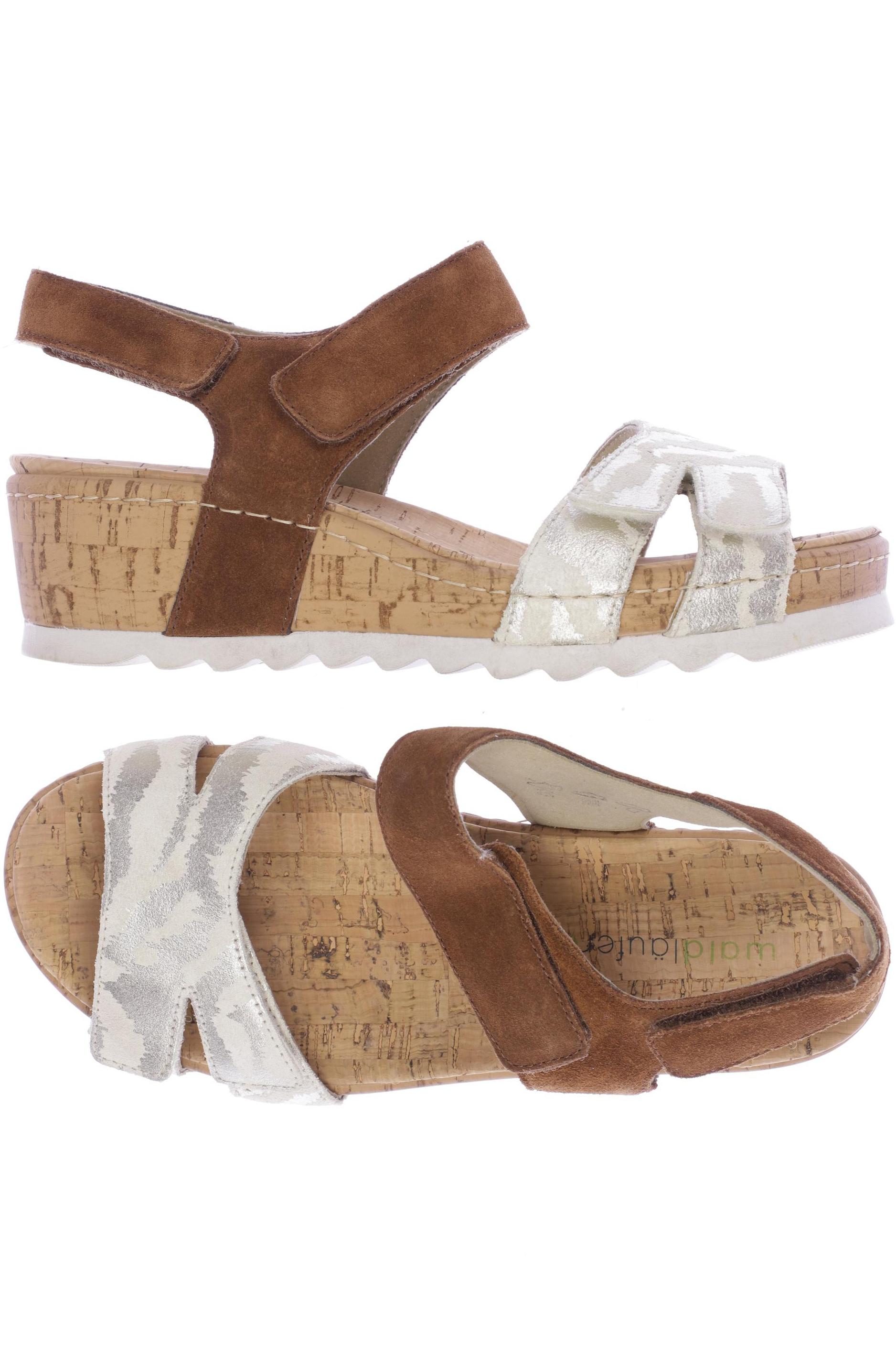 

waldläufer Damen Sandale, beige, Gr. 3.5