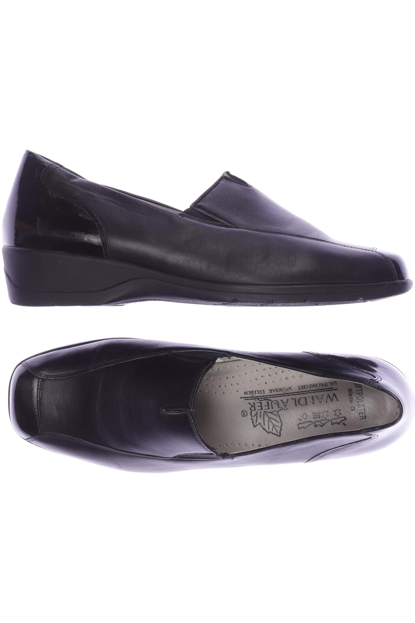 

waldläufer Damen Halbschuh, schwarz, Gr. 7.5