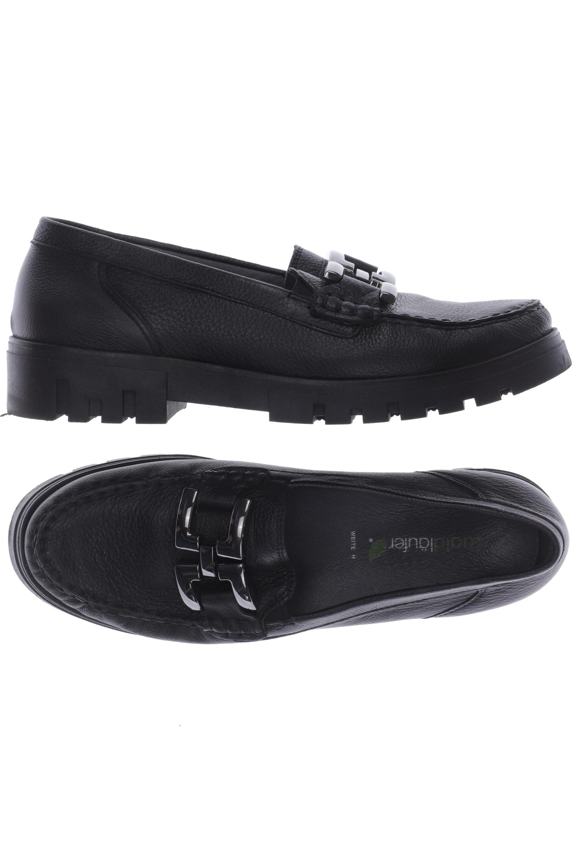 

waldläufer Damen Halbschuh, schwarz, Gr. 8.5