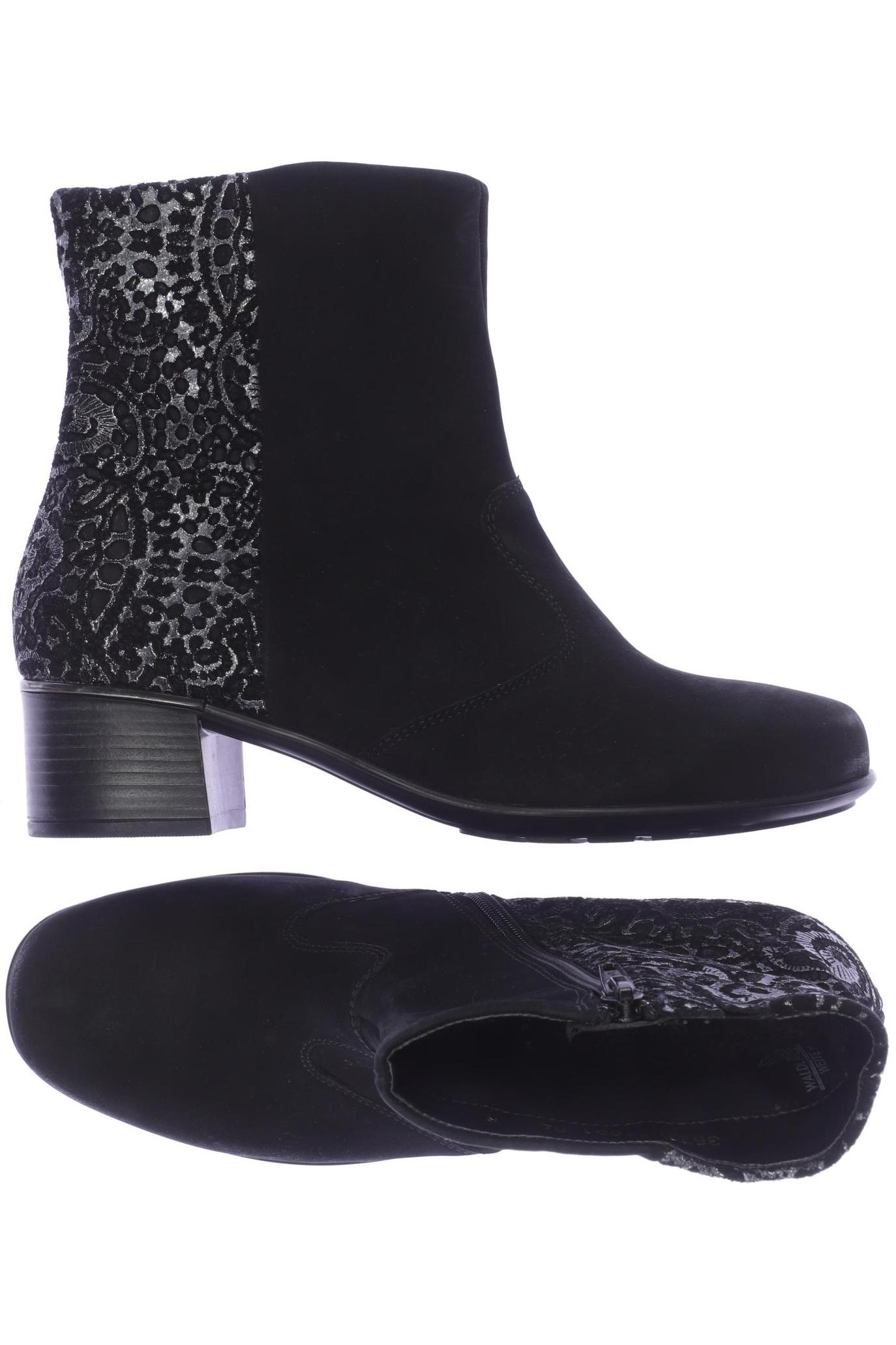 

waldläufer Damen Stiefelette, schwarz, Gr. 6