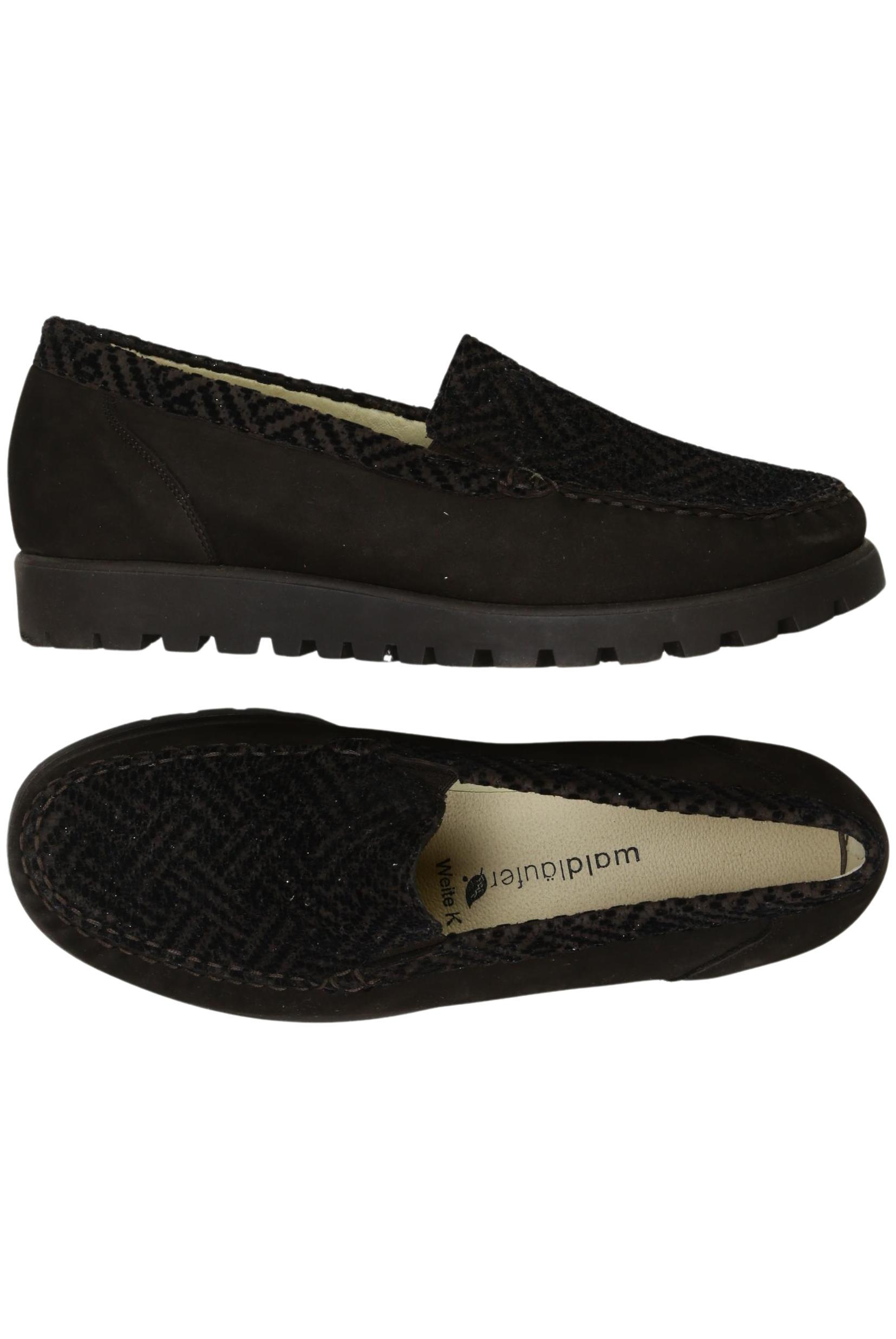 

waldläufer Damen Halbschuh, schwarz, Gr. 4.5