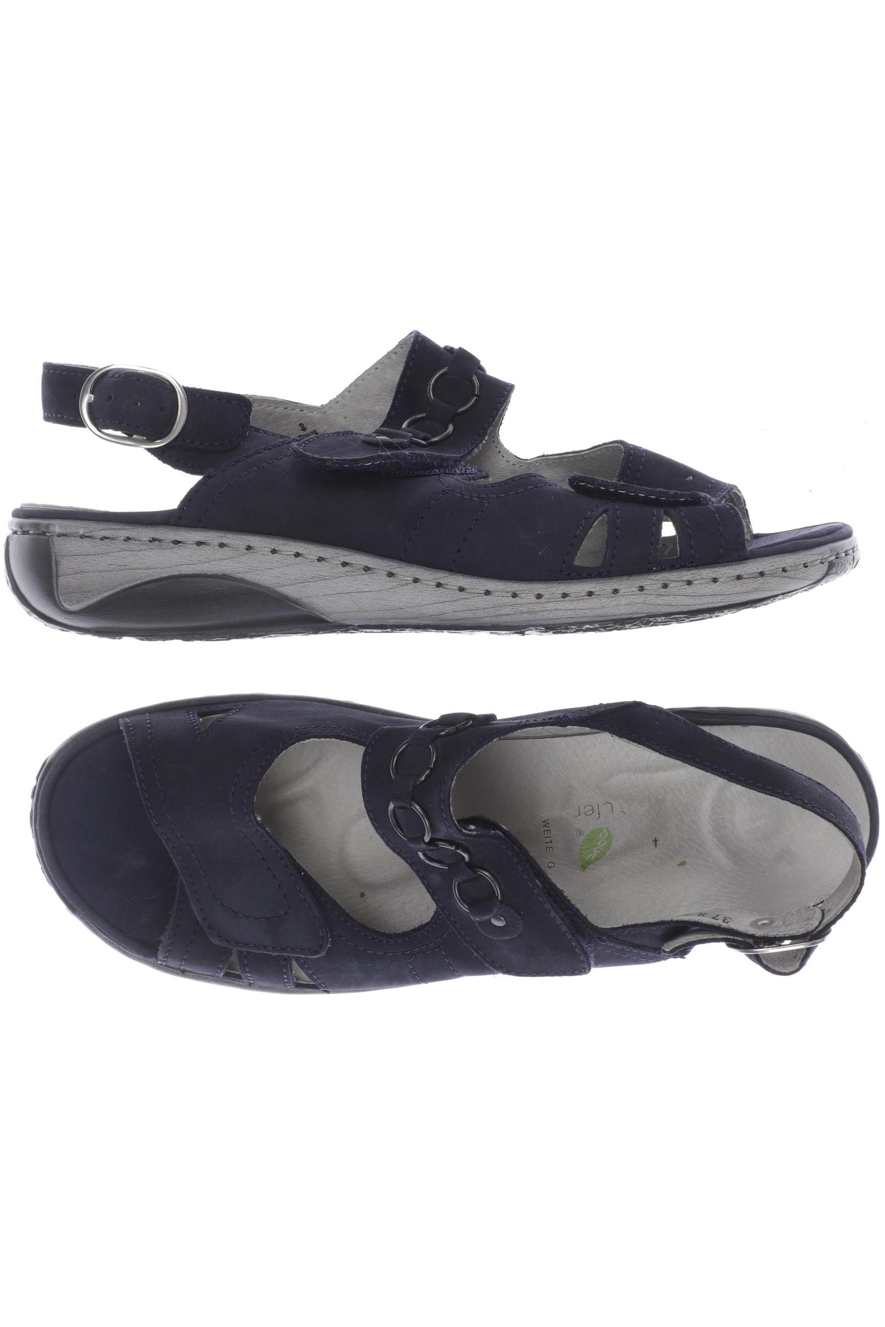 

waldläufer Damen Sandale, marineblau, Gr. 5.5