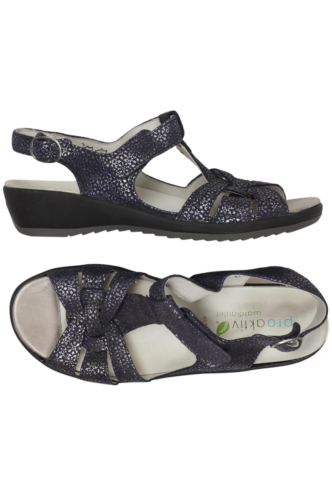 

waldläufer Damen Sandale, marineblau, Gr. 5.5