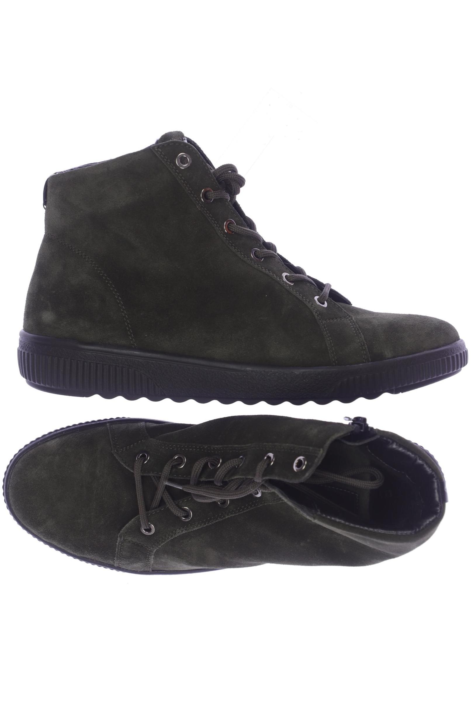 Thumbnail - waldläufer Damen Stiefelette, grün, Gr. 42