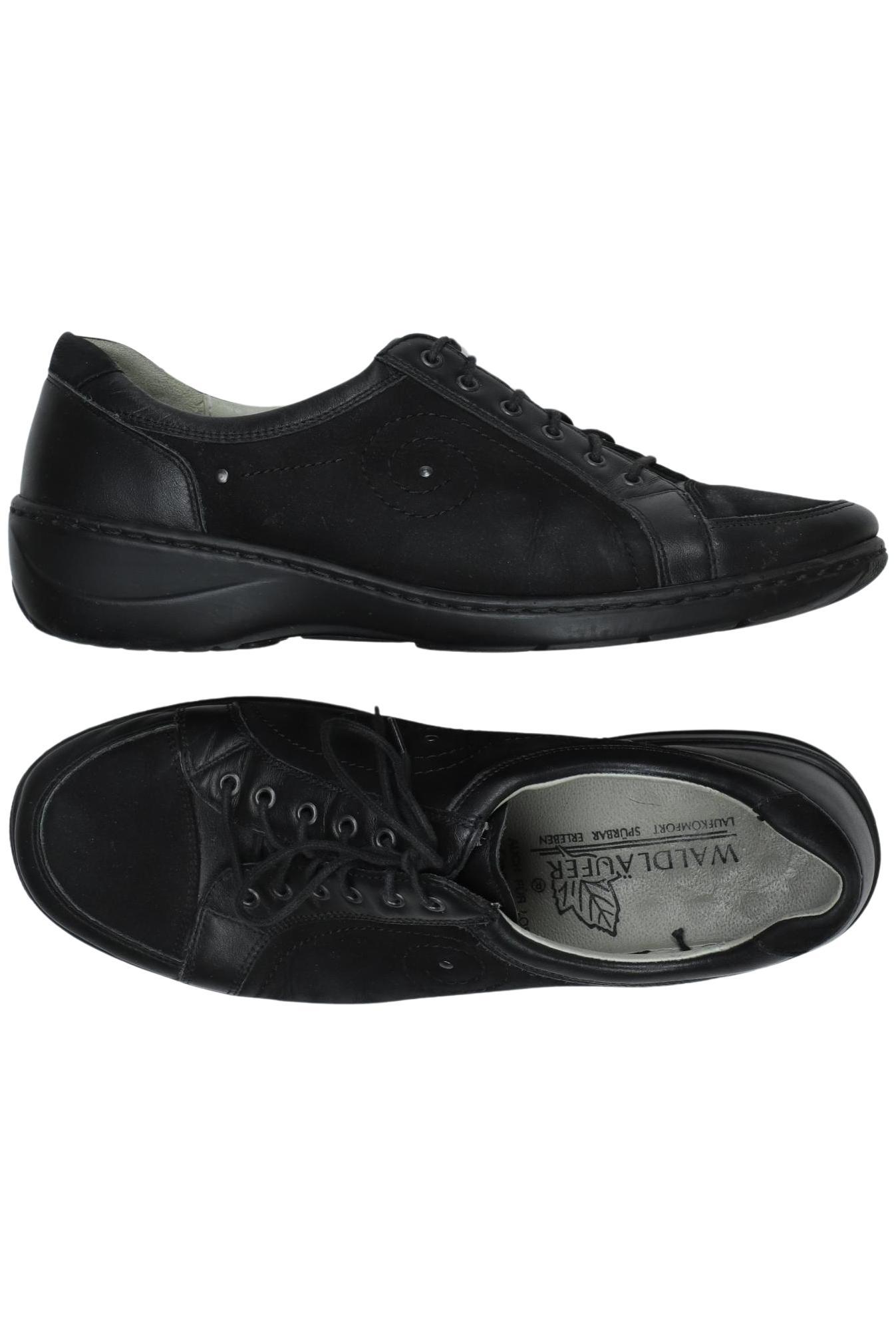 

waldläufer Damen Halbschuh, schwarz, Gr. 7.5