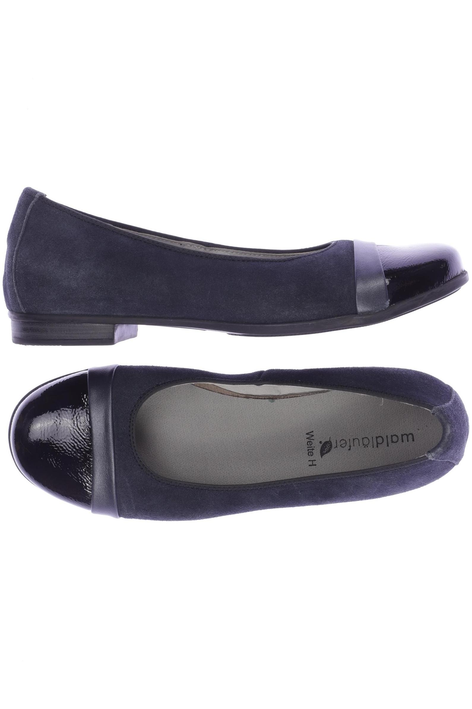 

waldläufer Damen Ballerinas, marineblau, Gr. 5
