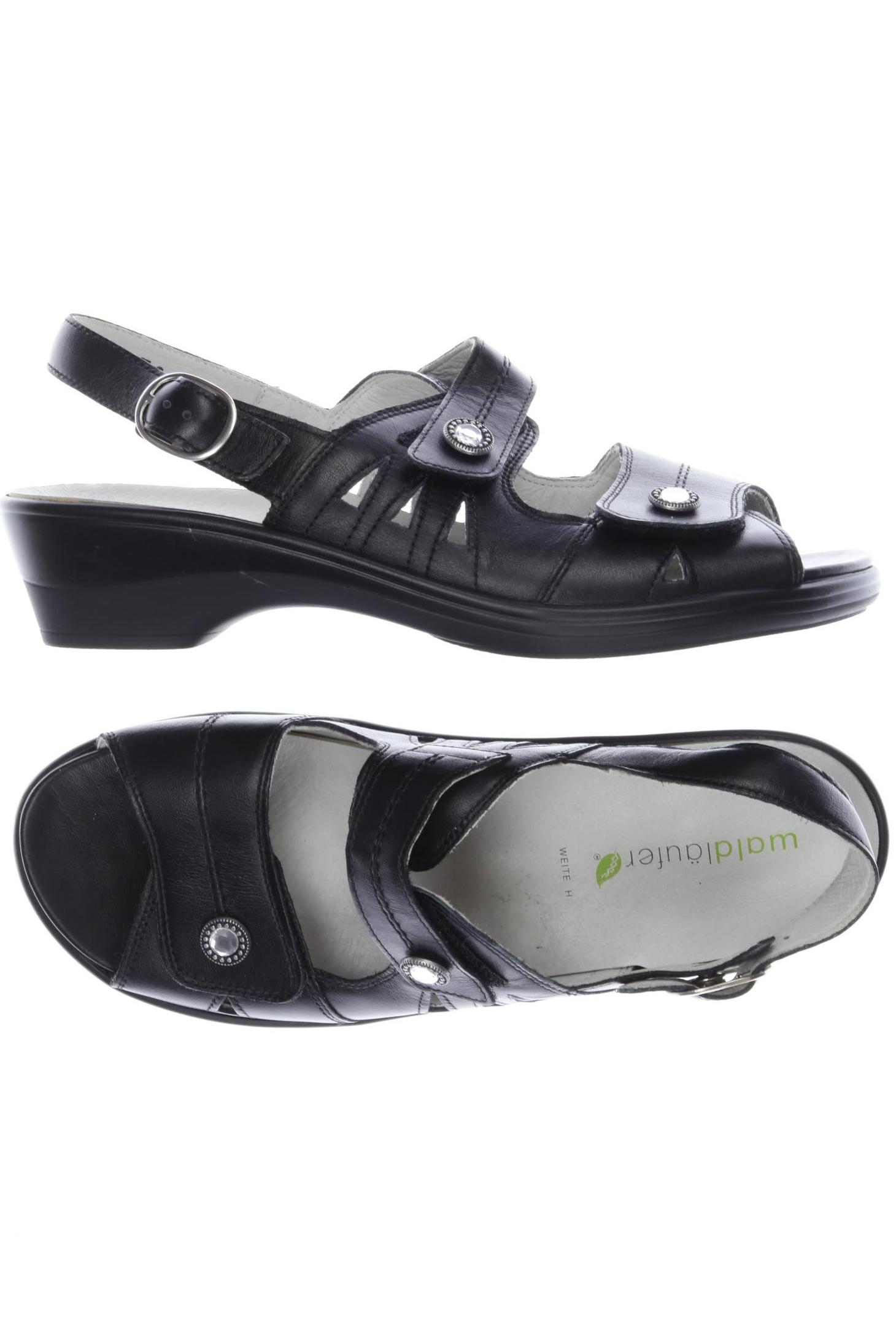 

waldläufer Damen Sandale, schwarz, Gr. 6