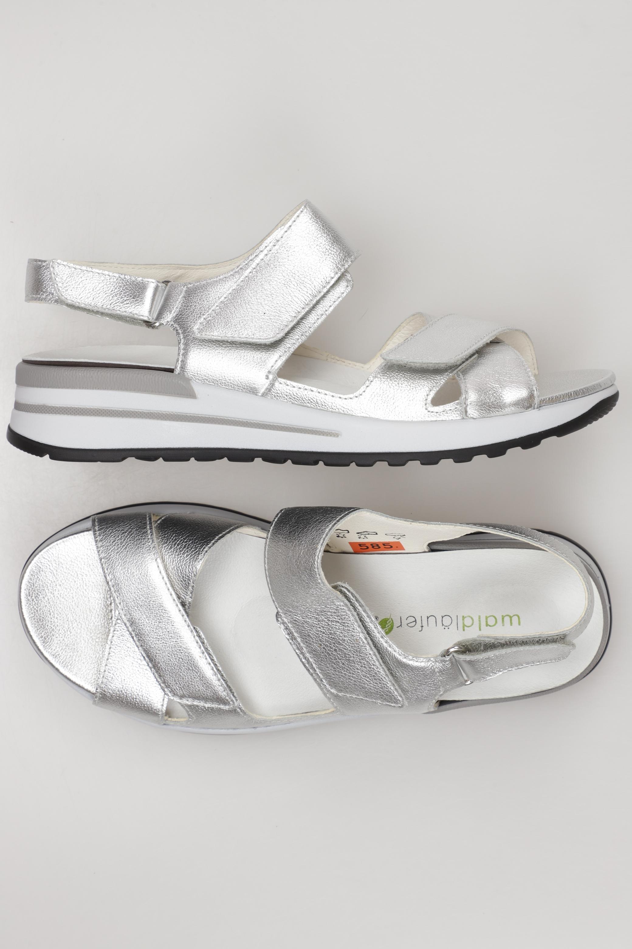 

waldläufer Damen Sandale, silber, Gr. 4.5