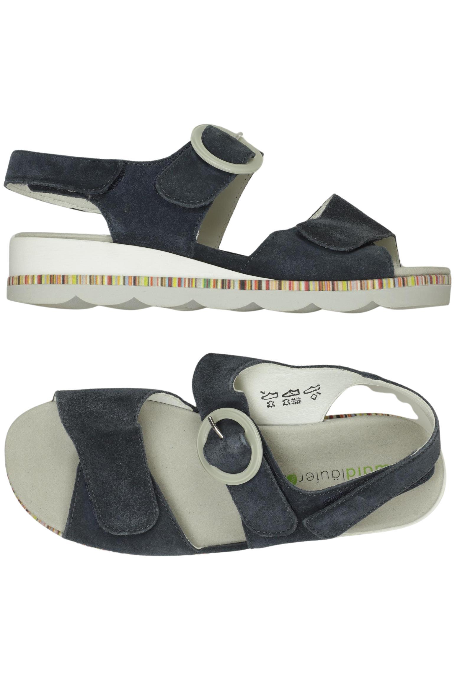 

waldläufer Damen Sandale, marineblau, Gr. 4.5