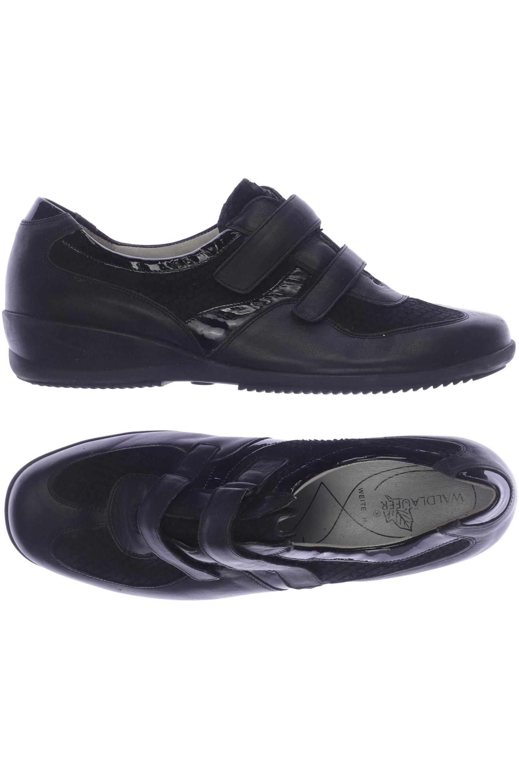 

waldläufer Damen Halbschuh, schwarz, Gr. 7.5