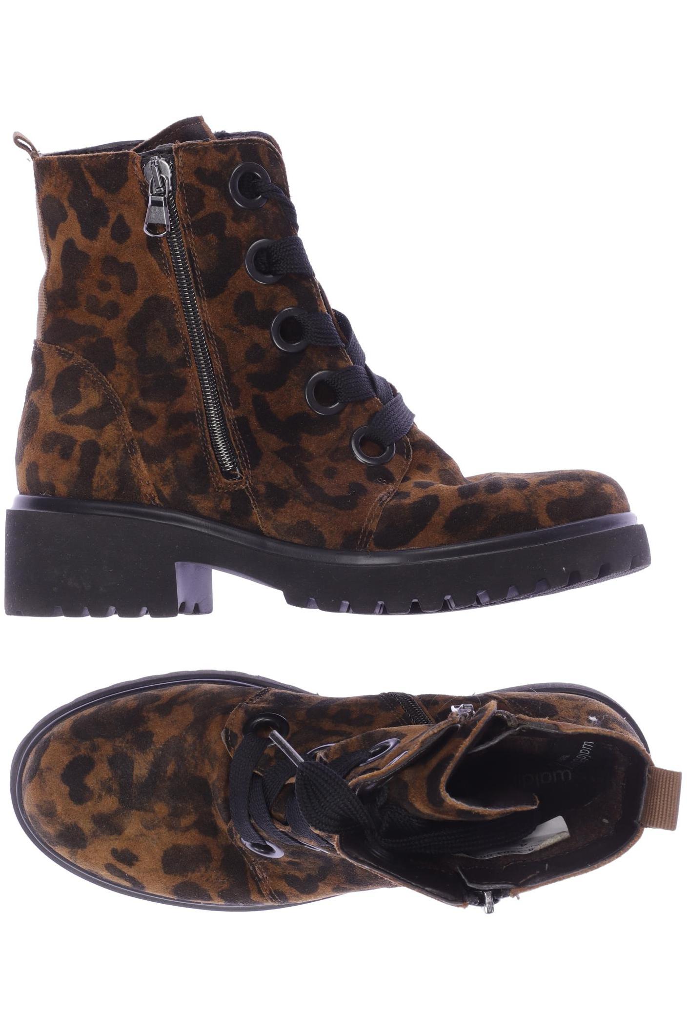 

waldläufer Damen Stiefelette, braun, Gr. 4