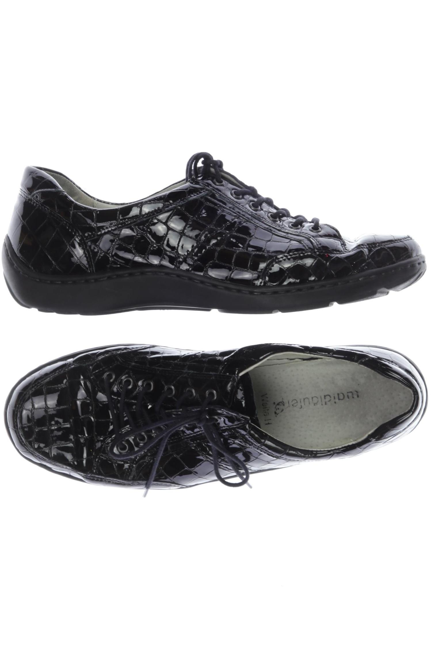 

waldläufer Damen Halbschuh, schwarz, Gr. 5