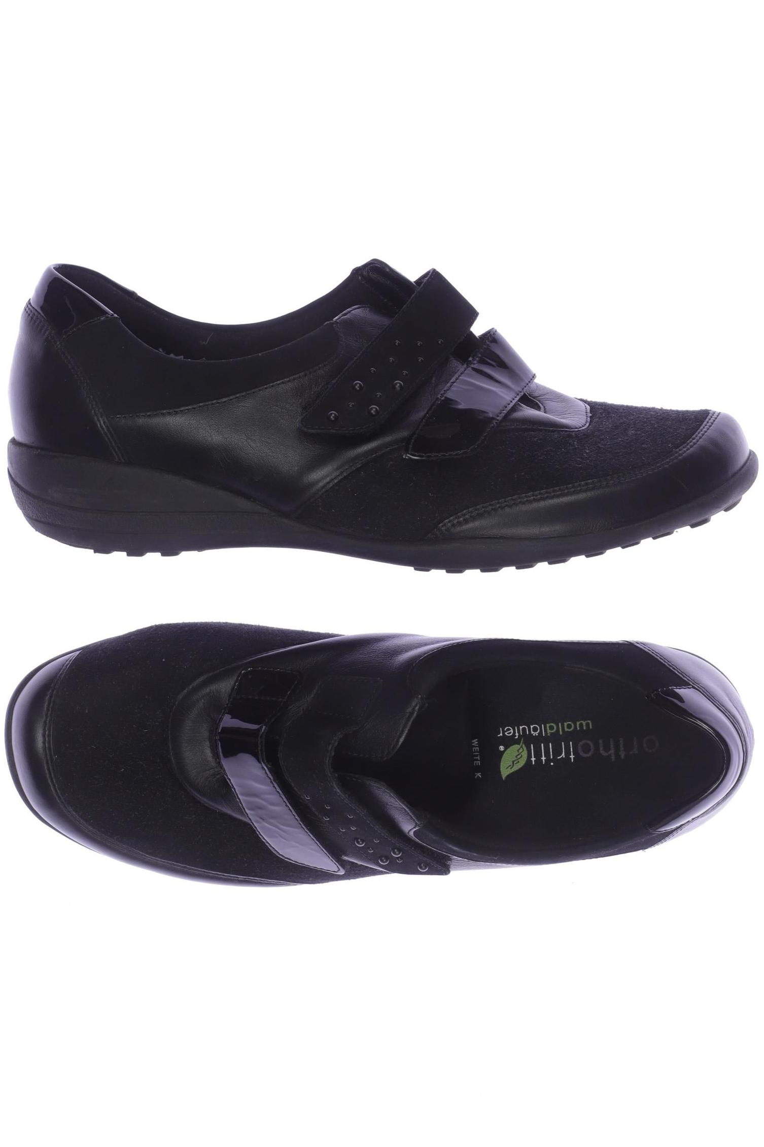 

waldläufer Damen Halbschuh, schwarz, Gr. 6.5