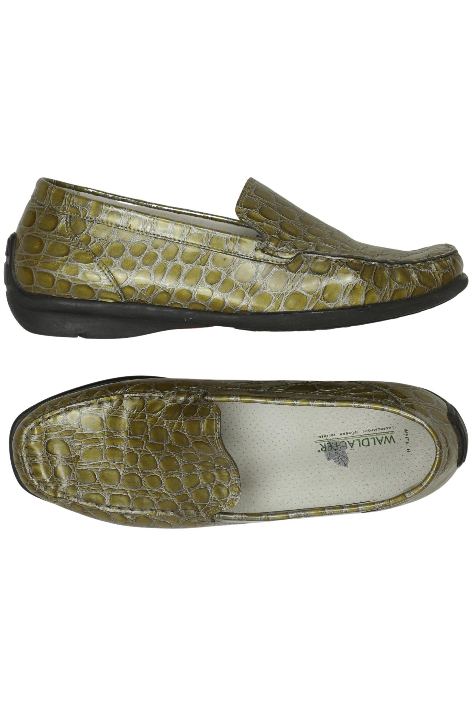 

waldläufer Damen Halbschuh, grün, Gr. 7.5