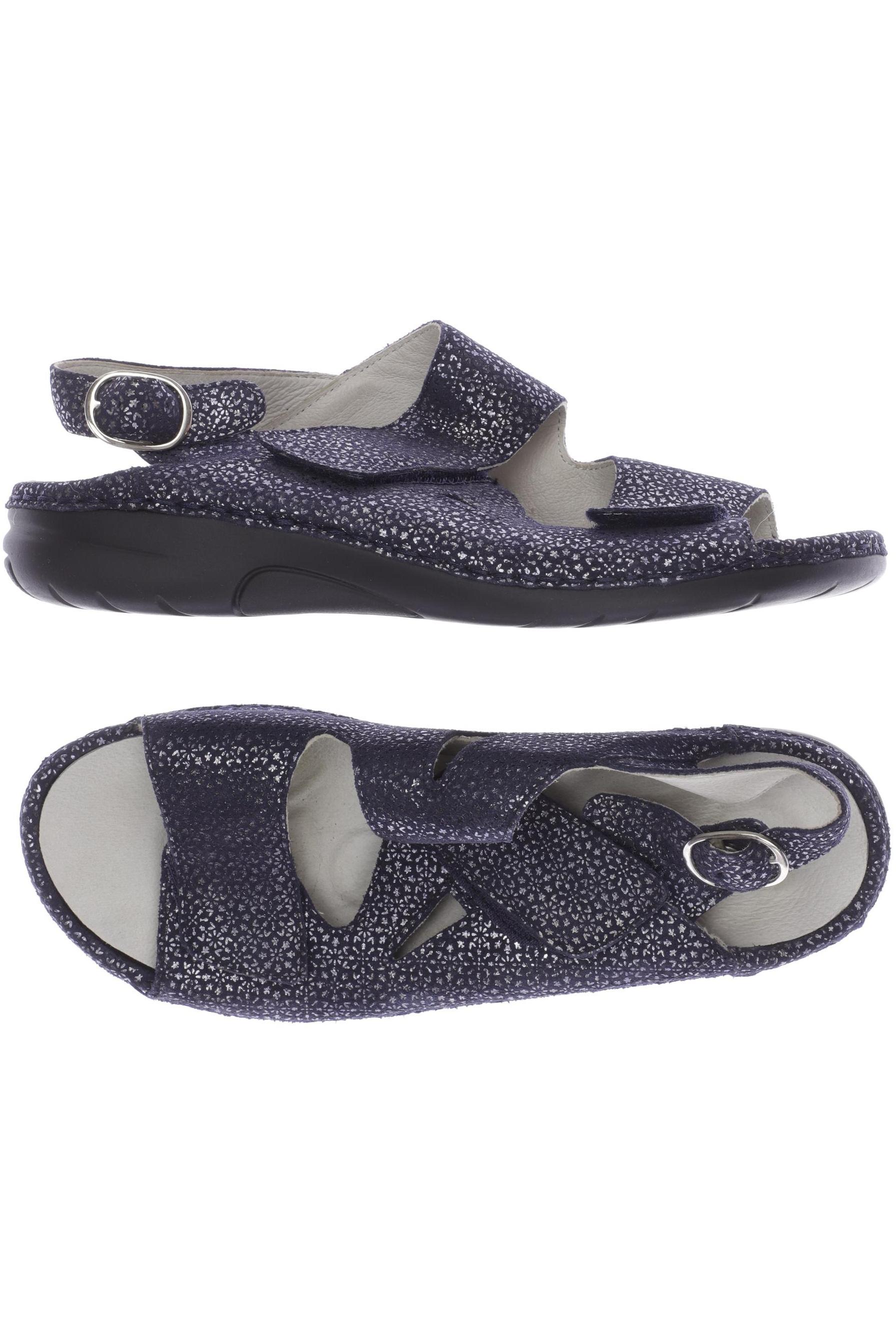 

waldläufer Damen Sandale, marineblau, Gr. 5.5
