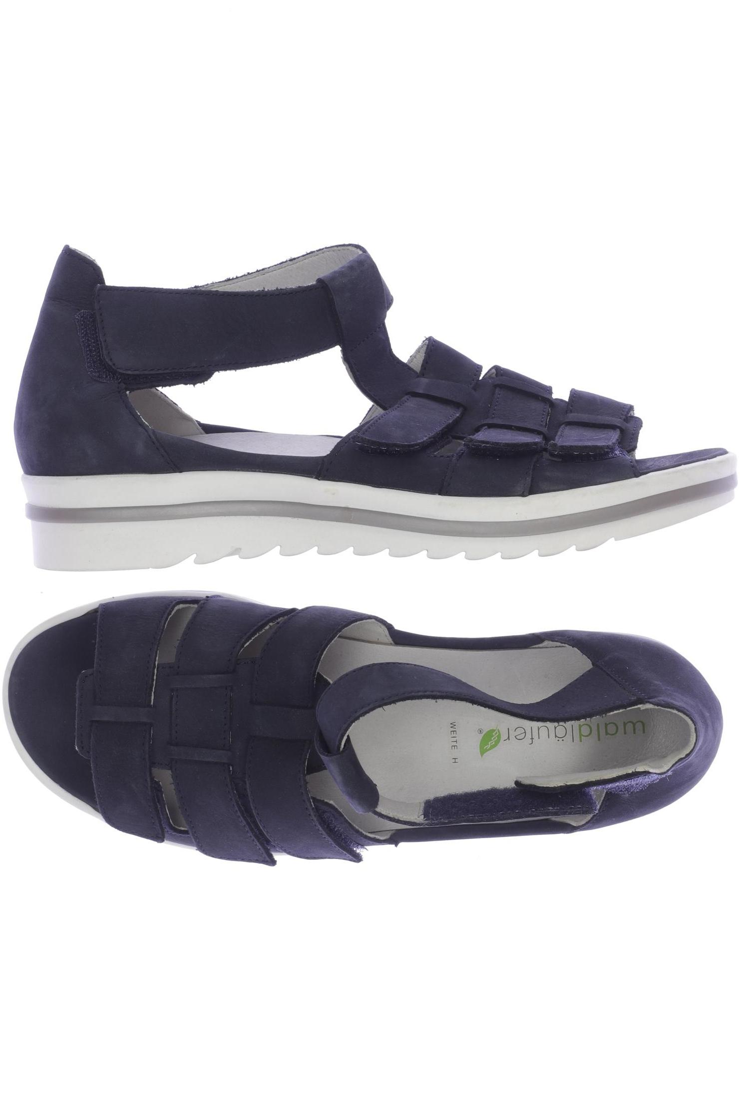 

waldläufer Damen Sandale, marineblau, Gr. 5.5