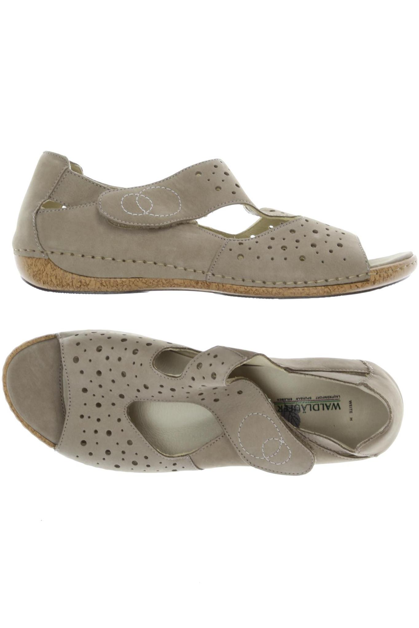 

waldläufer Damen Sandale, beige, Gr. 8